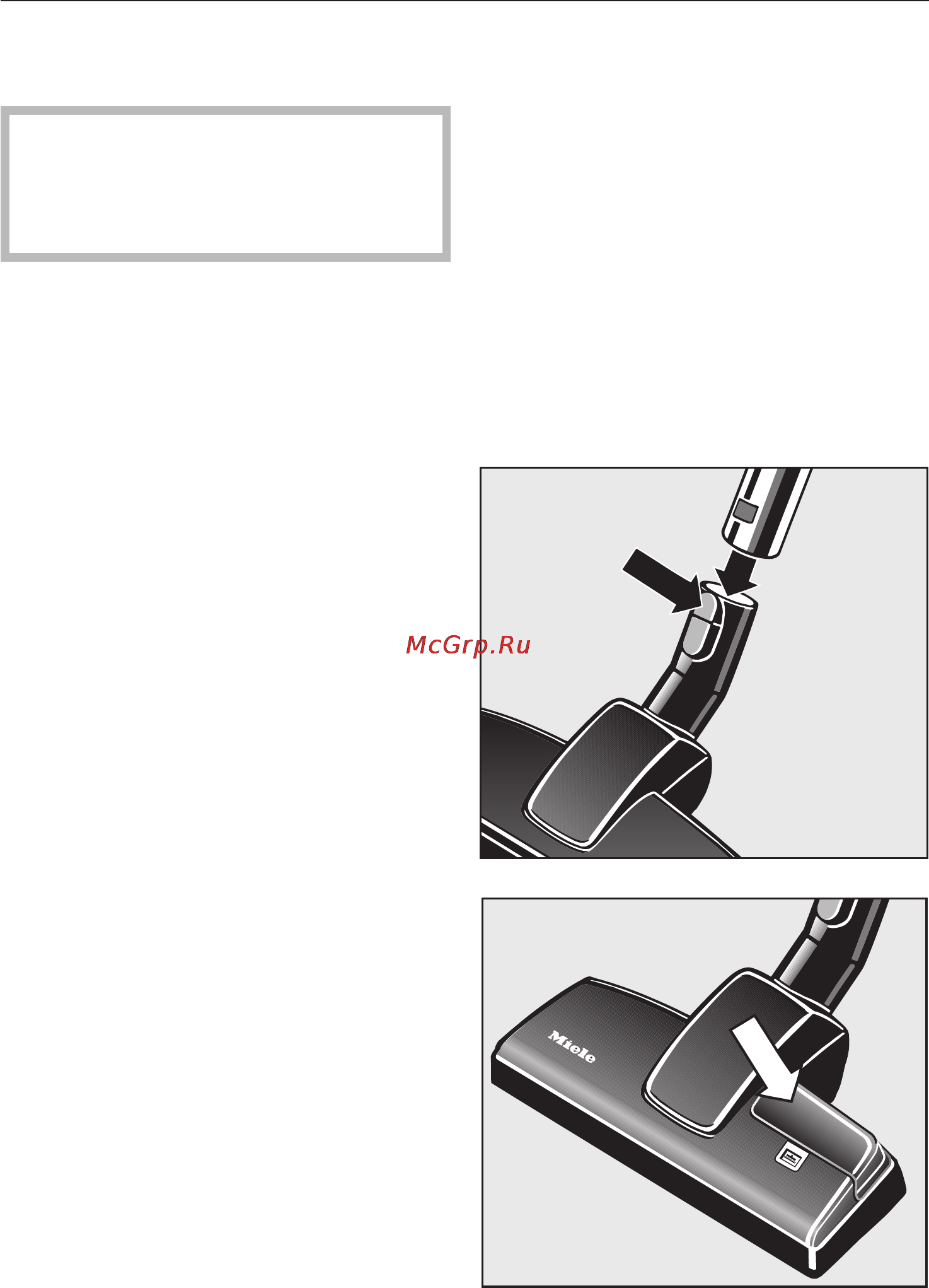 Miele S 5981 + SEB236 [13/40] Перед эксплуатацией