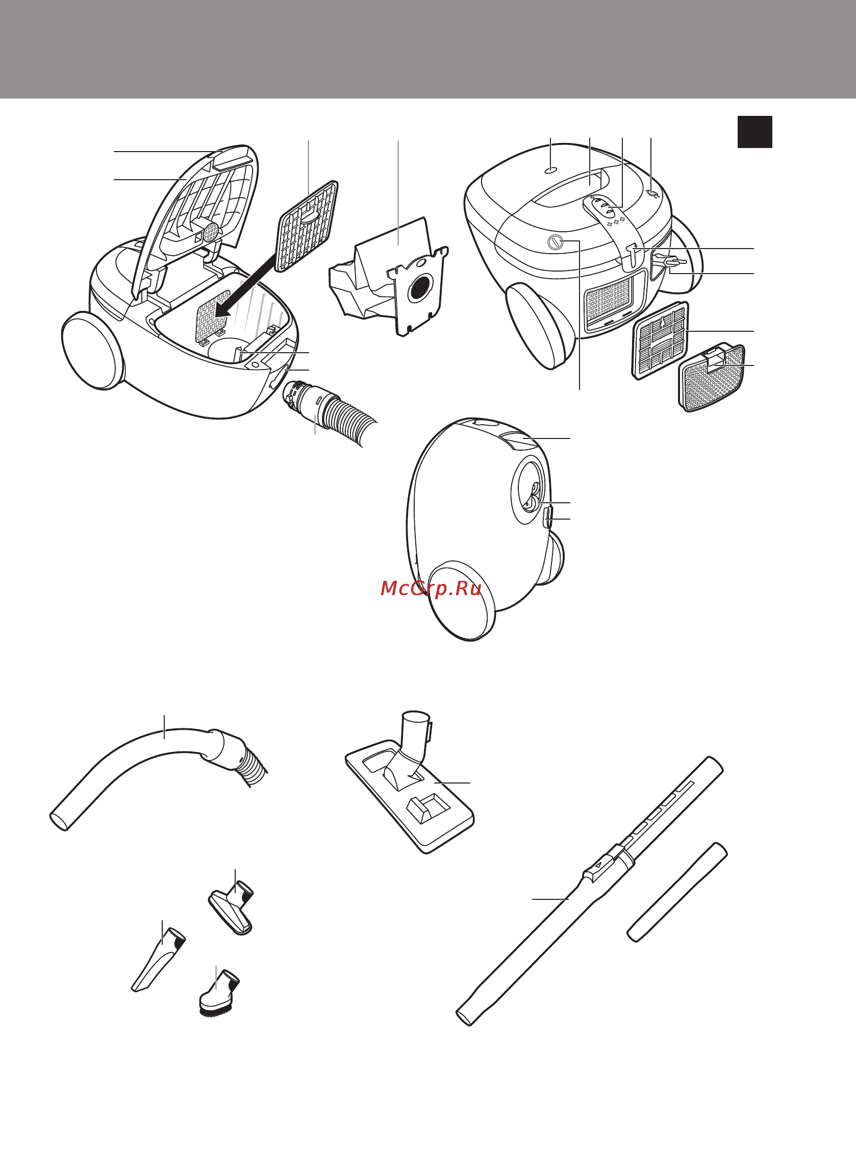 Philips FC8230 Инструкция по эксплуатации онлайн [3/116] 70408