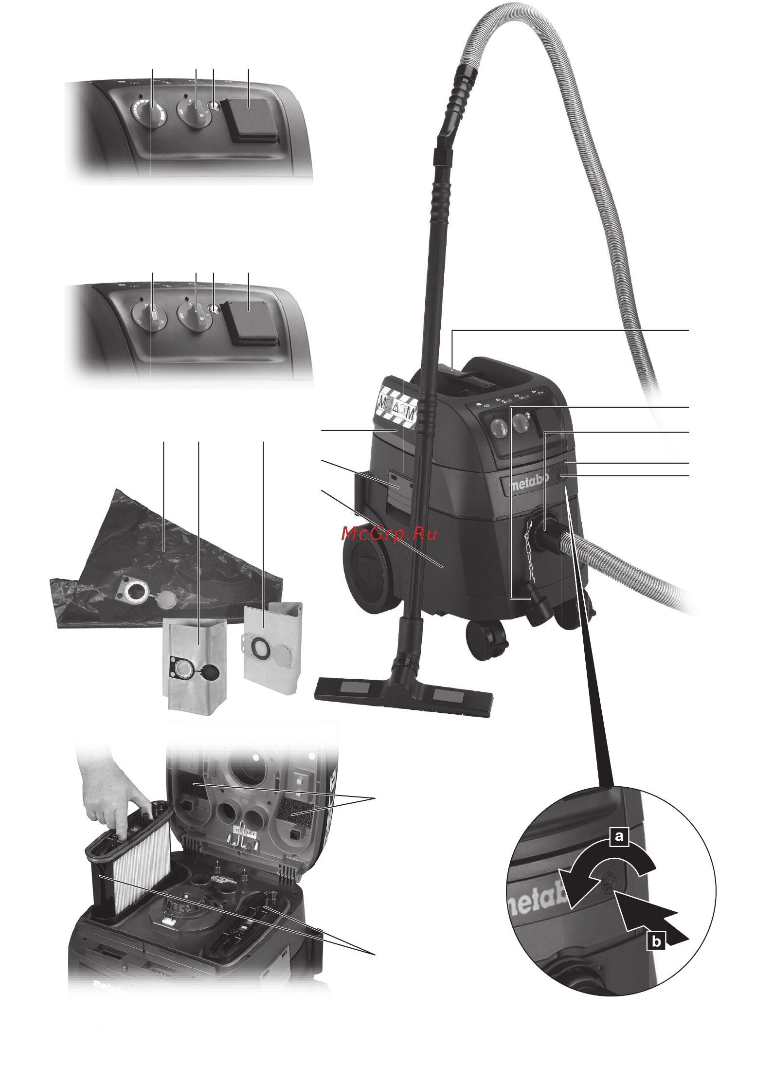 Metabo ASR 35 M ACP (602058000) [3/136] Asr 35 l autoclean