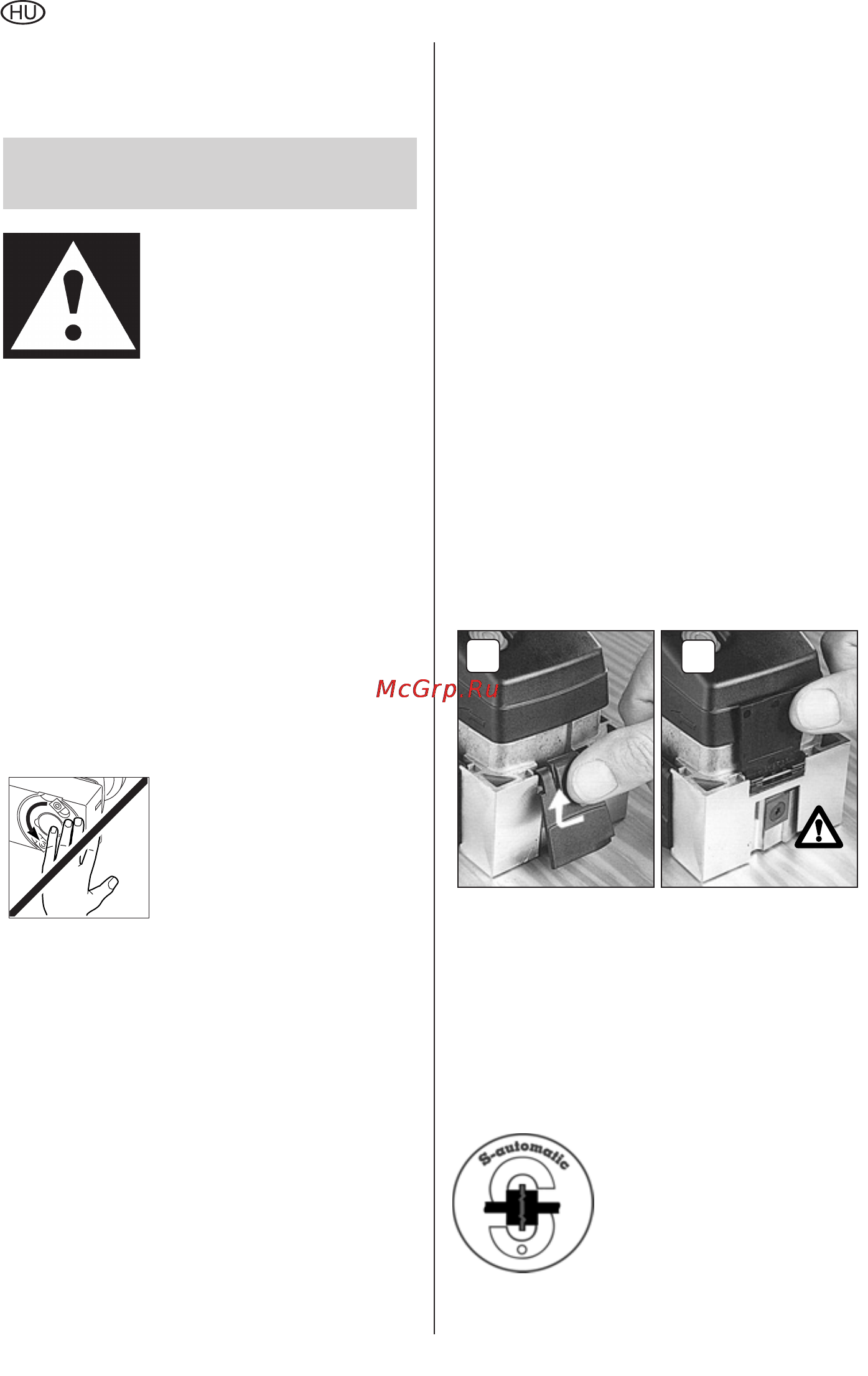 Metabo LF 724 S [90/104] Különleges biztonsági