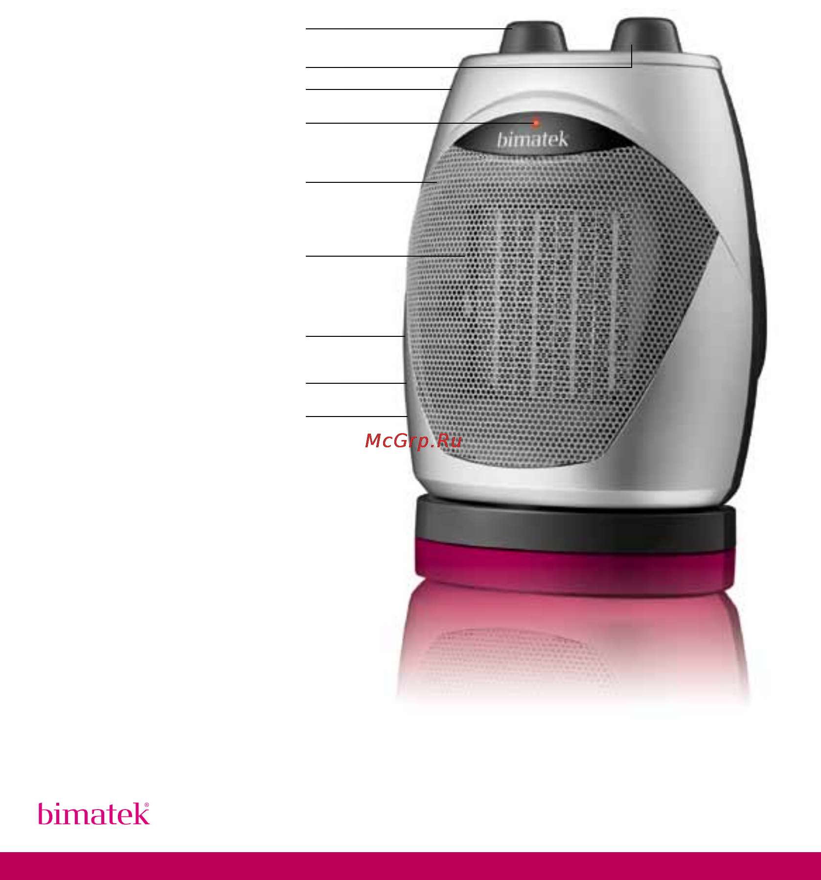 Bimatek HT301 [5/12] Bimatek керамический обогреватель ht301