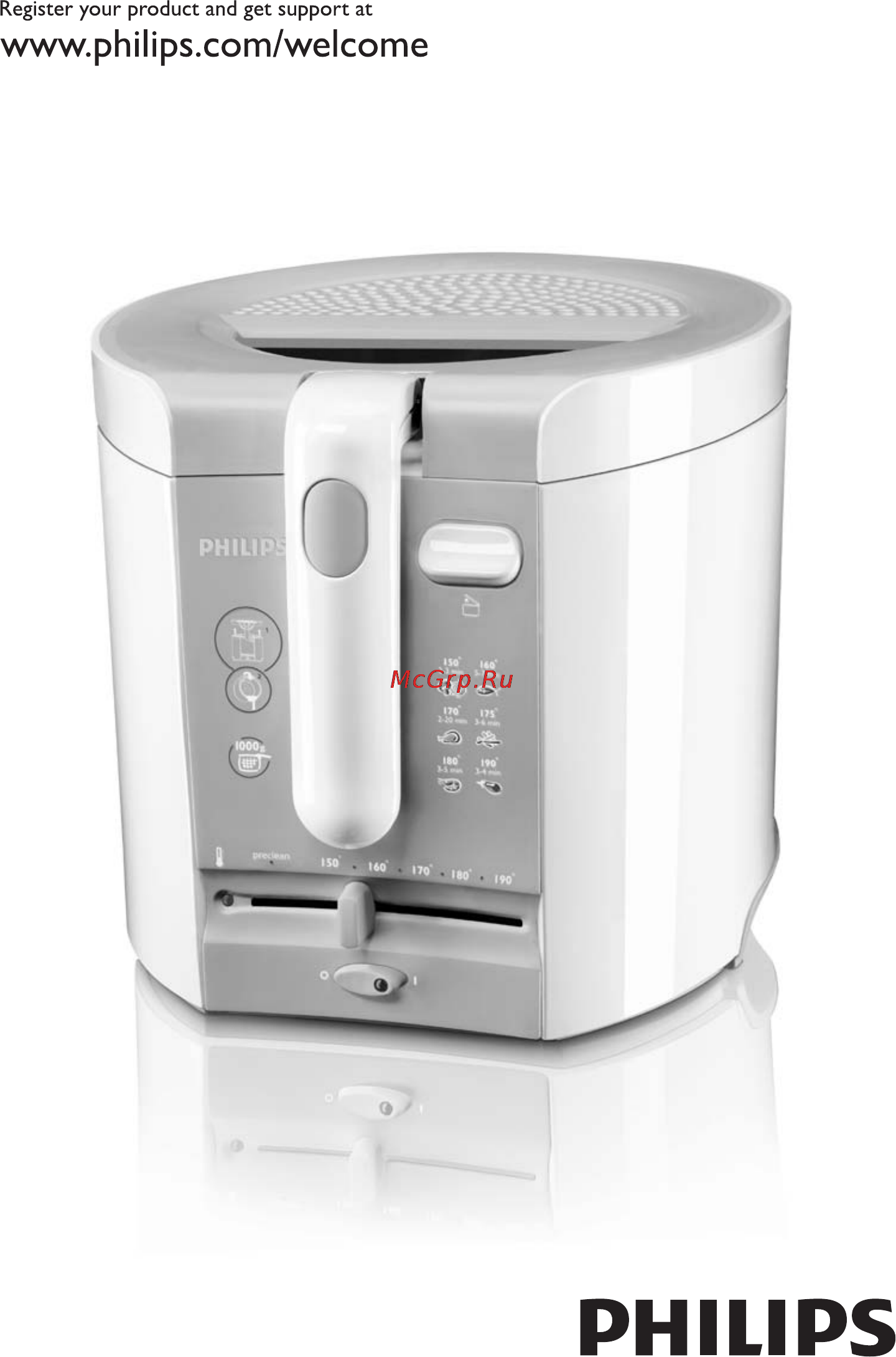 Philips HD6105 Инструкция по эксплуатации онлайн