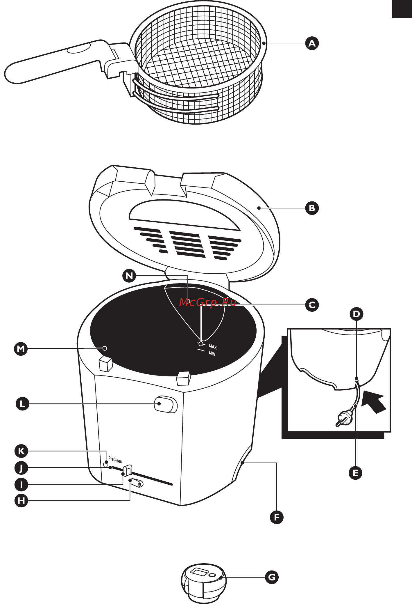 Philips HD6107 Инструкция по эксплуатации онлайн [3/124] 70450