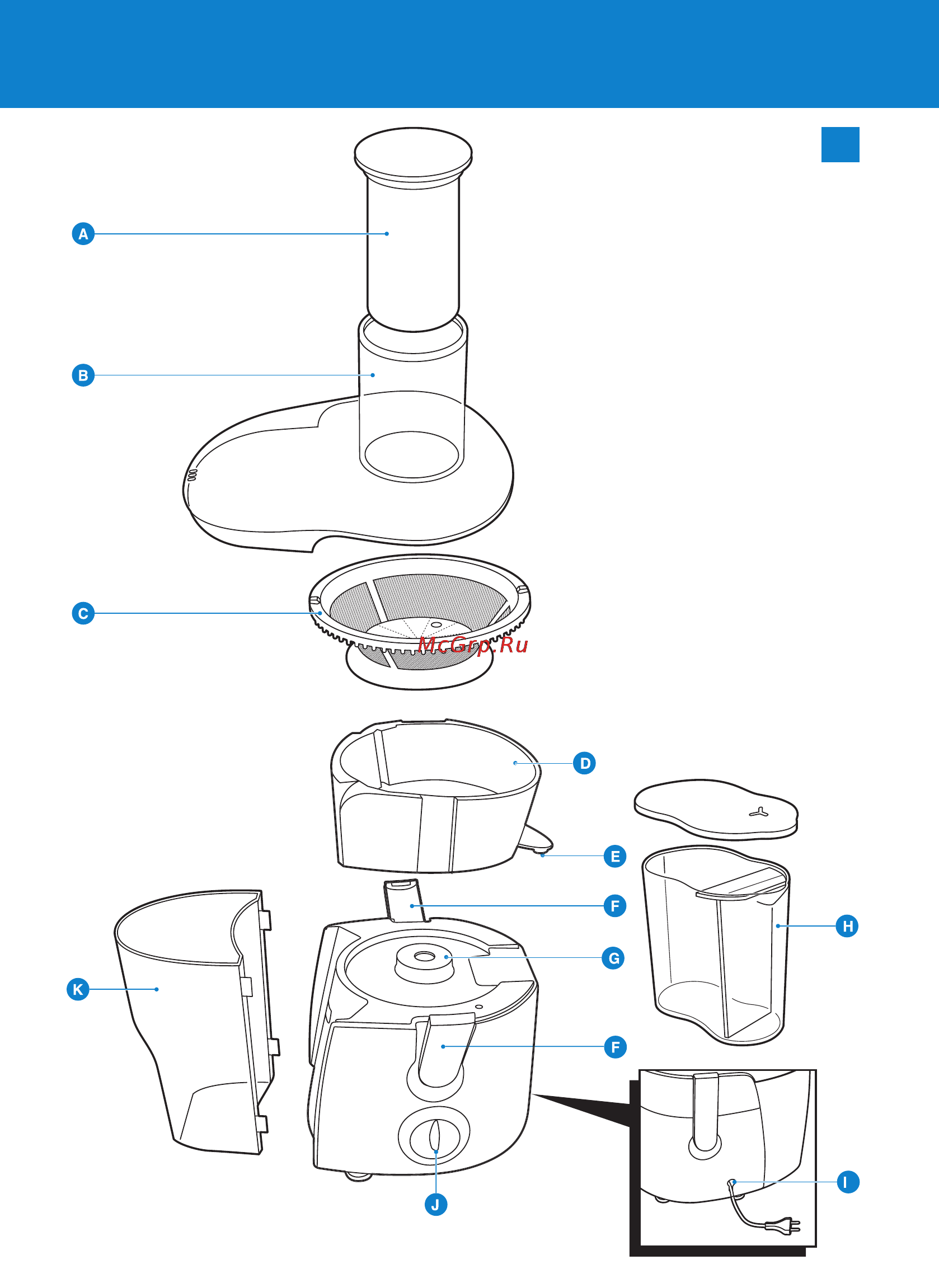 Philips HR1853 Инструкция по эксплуатации онлайн [3/88] 70480