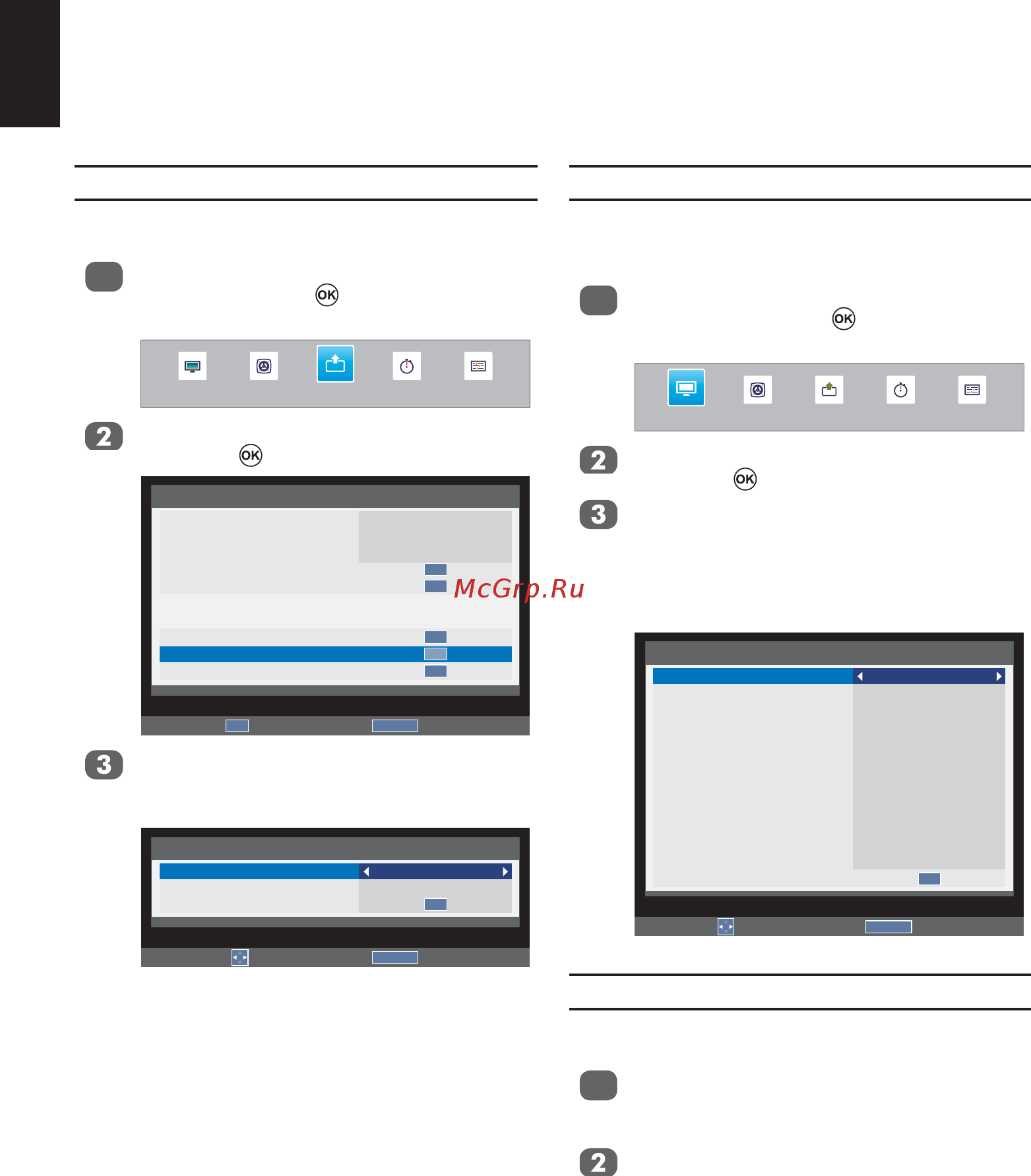 Toshiba 32L2453 [30/59] Picture controls