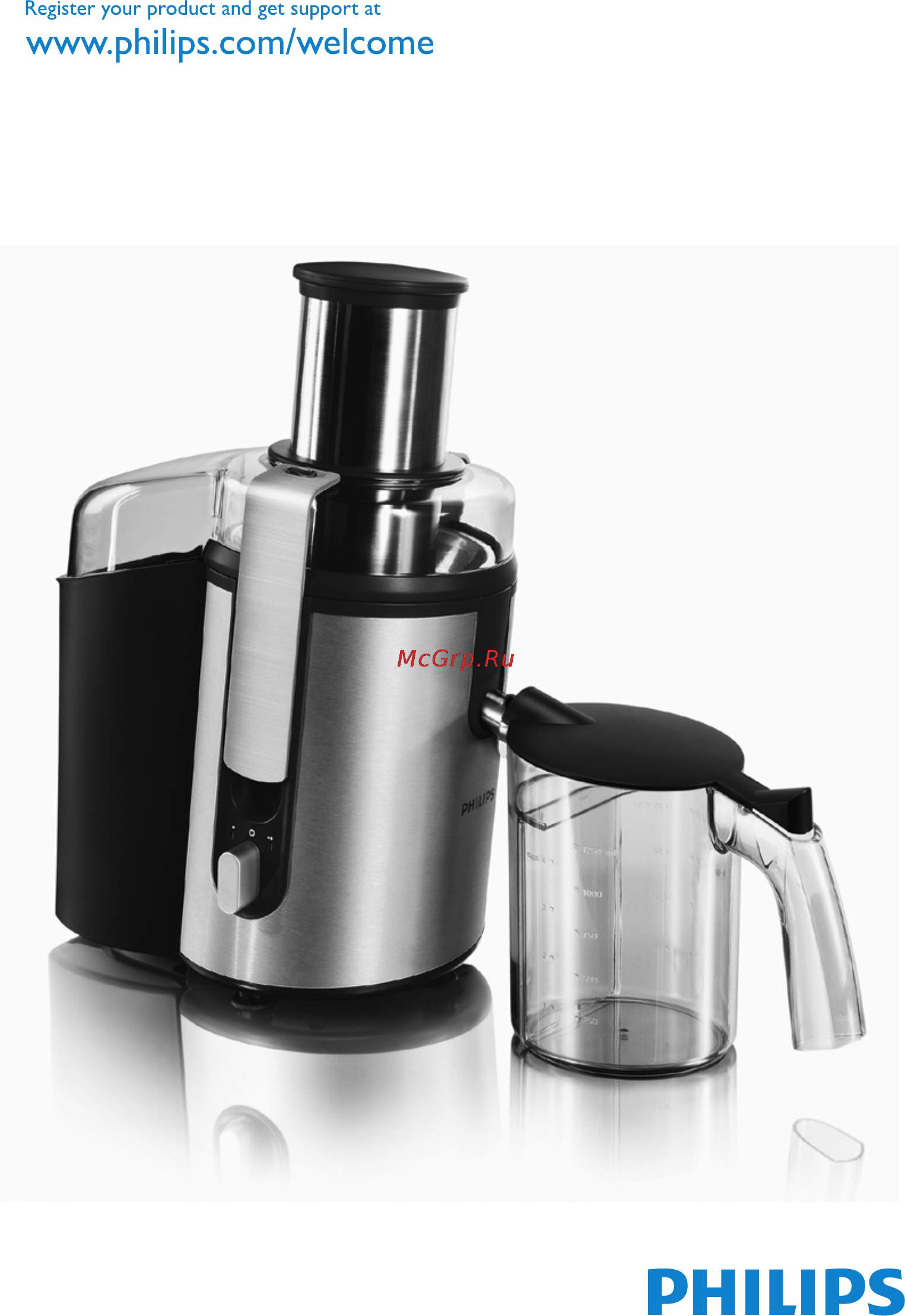 Philips HR1865 Инструкция по эксплуатации онлайн