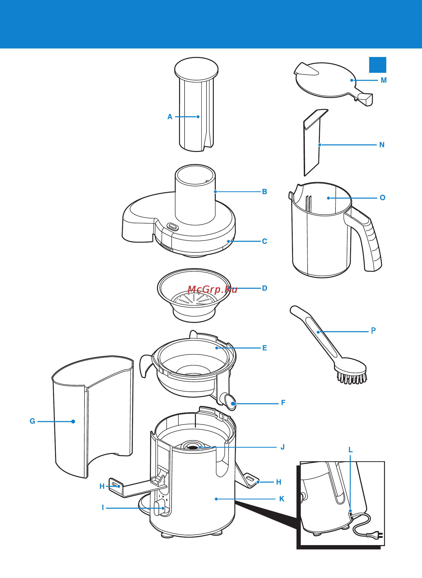 Philips HR1865 Инструкция по эксплуатации онлайн [3/144] 70504