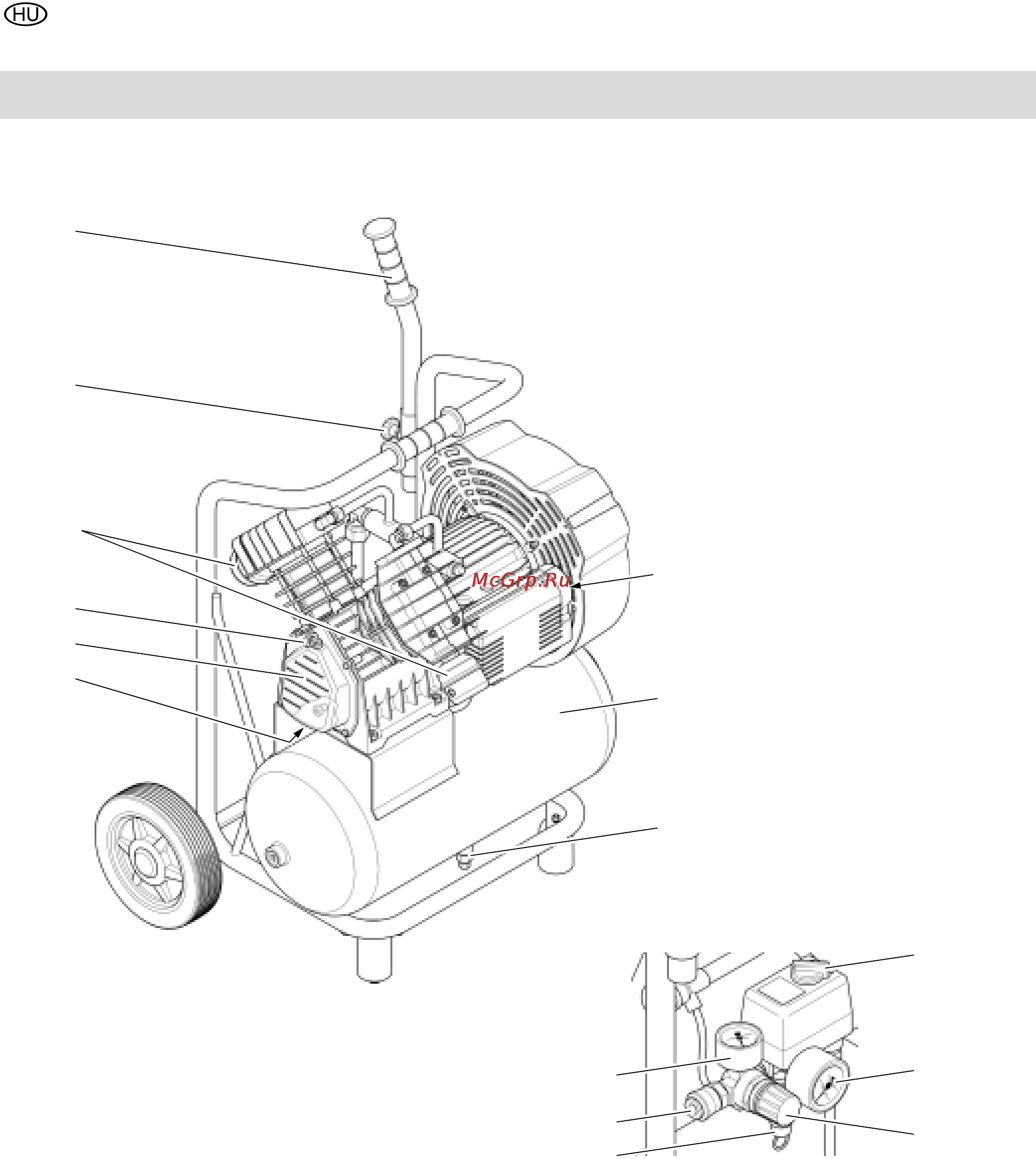 Metabo PowerAir V400 [28/55] A készülék áttekintése a szállítmány tartalma
