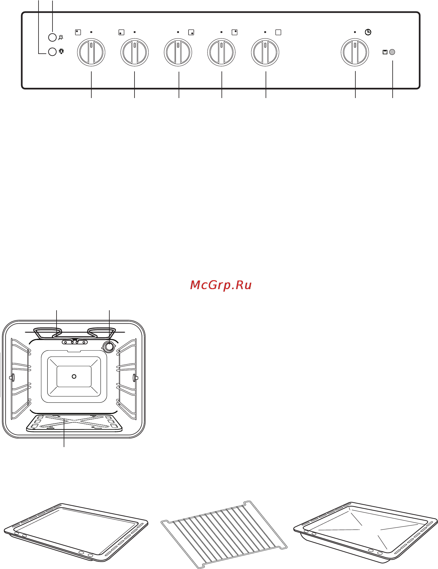 Electrolux EKG601101X [8/40] Камера духового шкафа