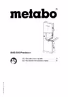 Metabo BAS 505 Precision DNB Инструкция по эксплуатации