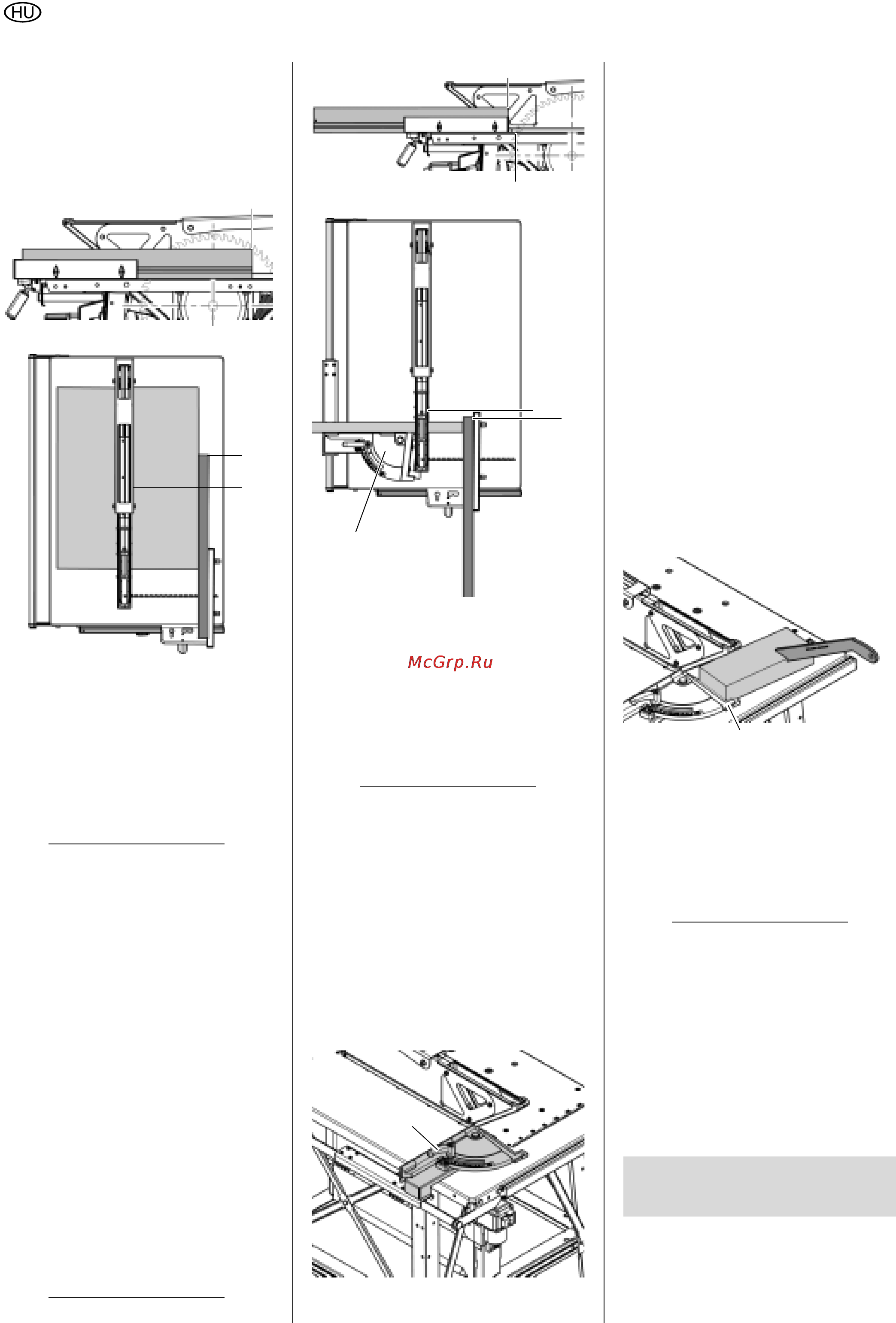 Metabo BKS 400 Plus [12/80] Fűrészelés a kereszt ütköző használatával