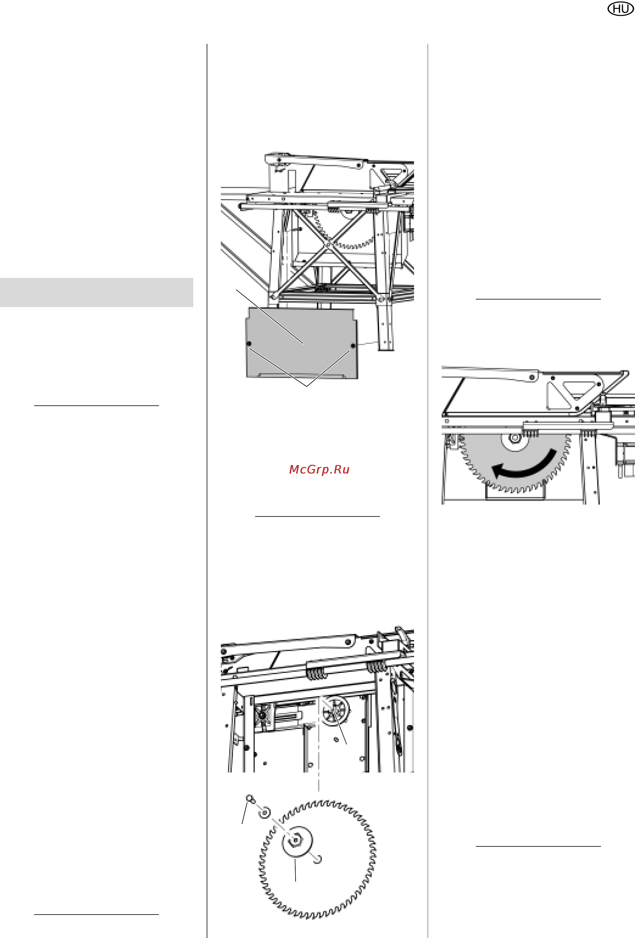 Metabo BKS 450 Plus [13/80] Fűrészlap csere