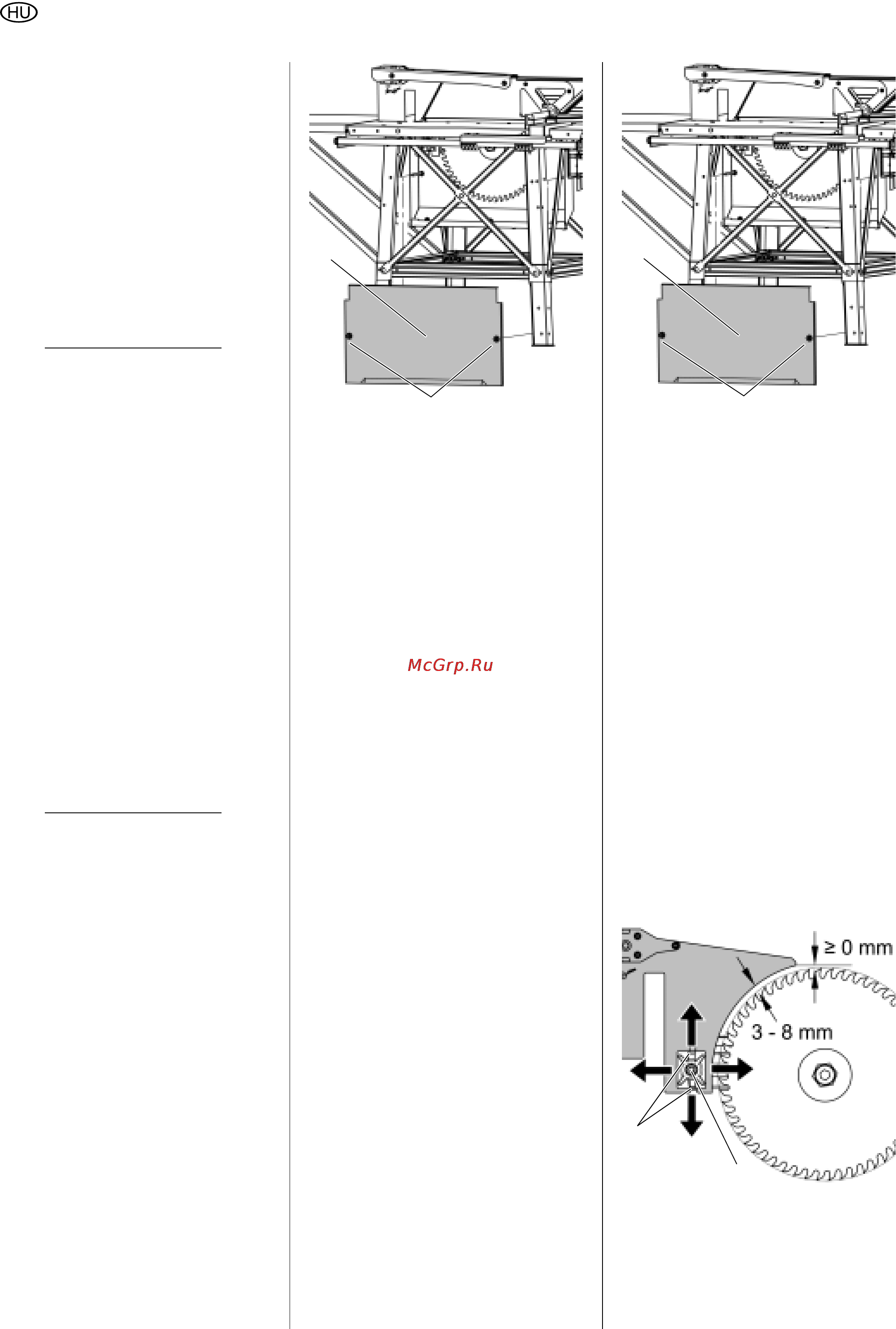 Metabo BKS 450 Plus [14/80] Réstartó ék beszabályo zása