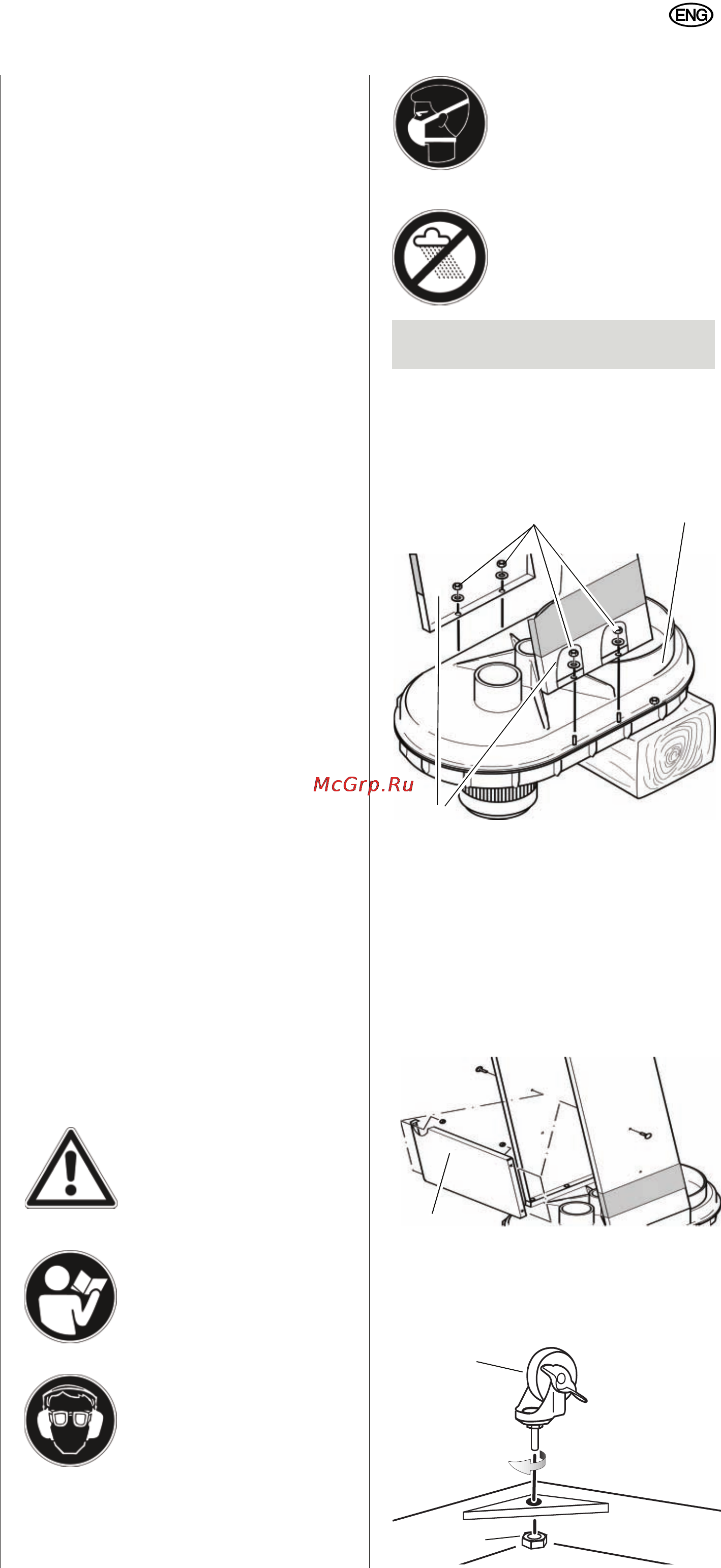 Metabo SPA 1200 [11/57] Symbols on the machine
