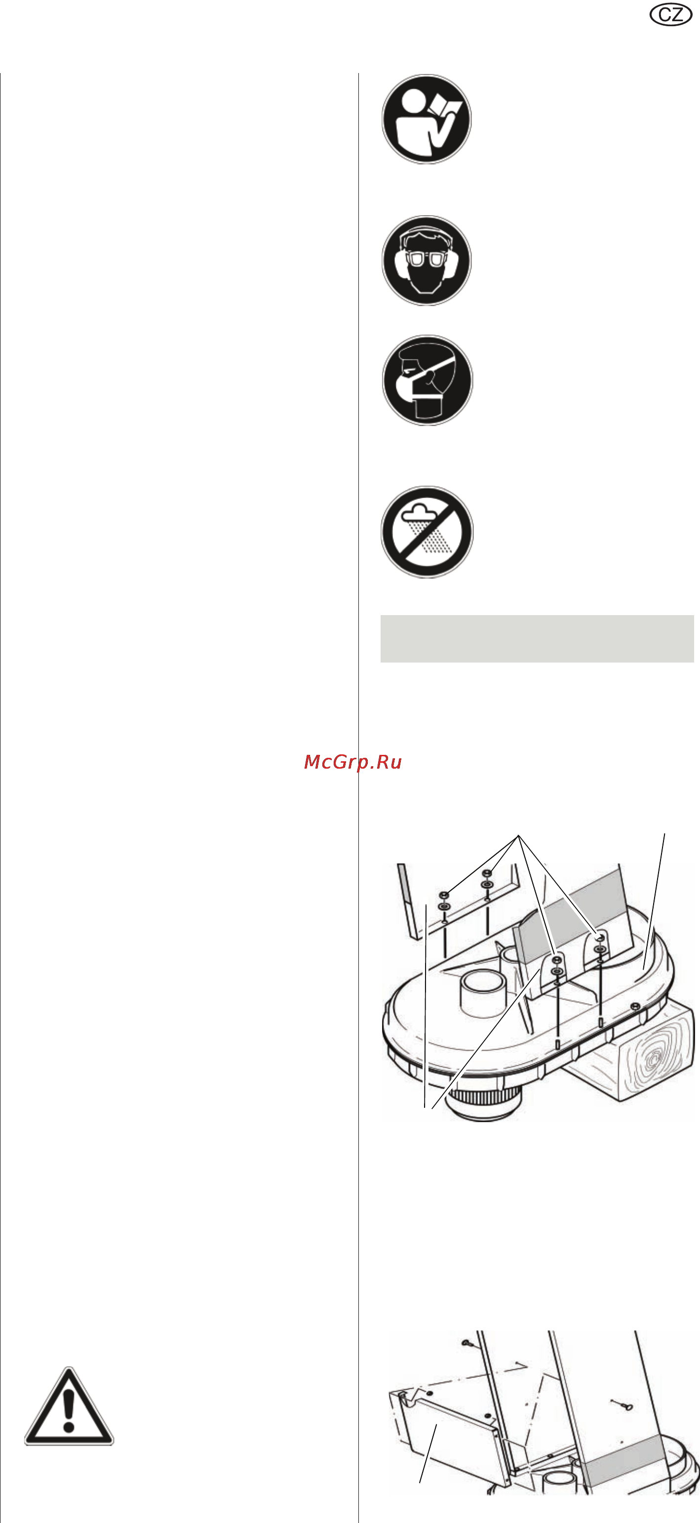 Metabo SPA 1200 [35/57] Symboly na přístroji