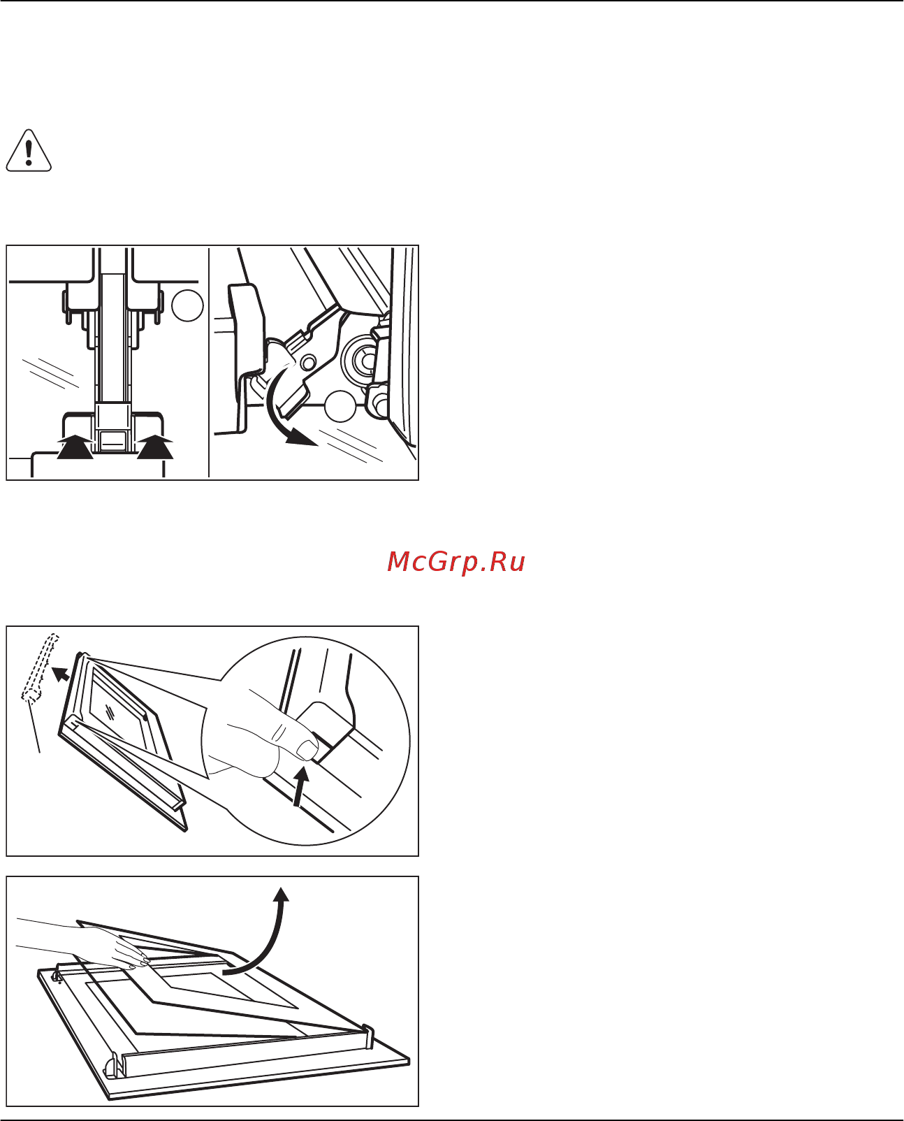 Electrolux EOB5450AOX [25/28] Установка дверцы духового шкафа и стеклянных панелей на место