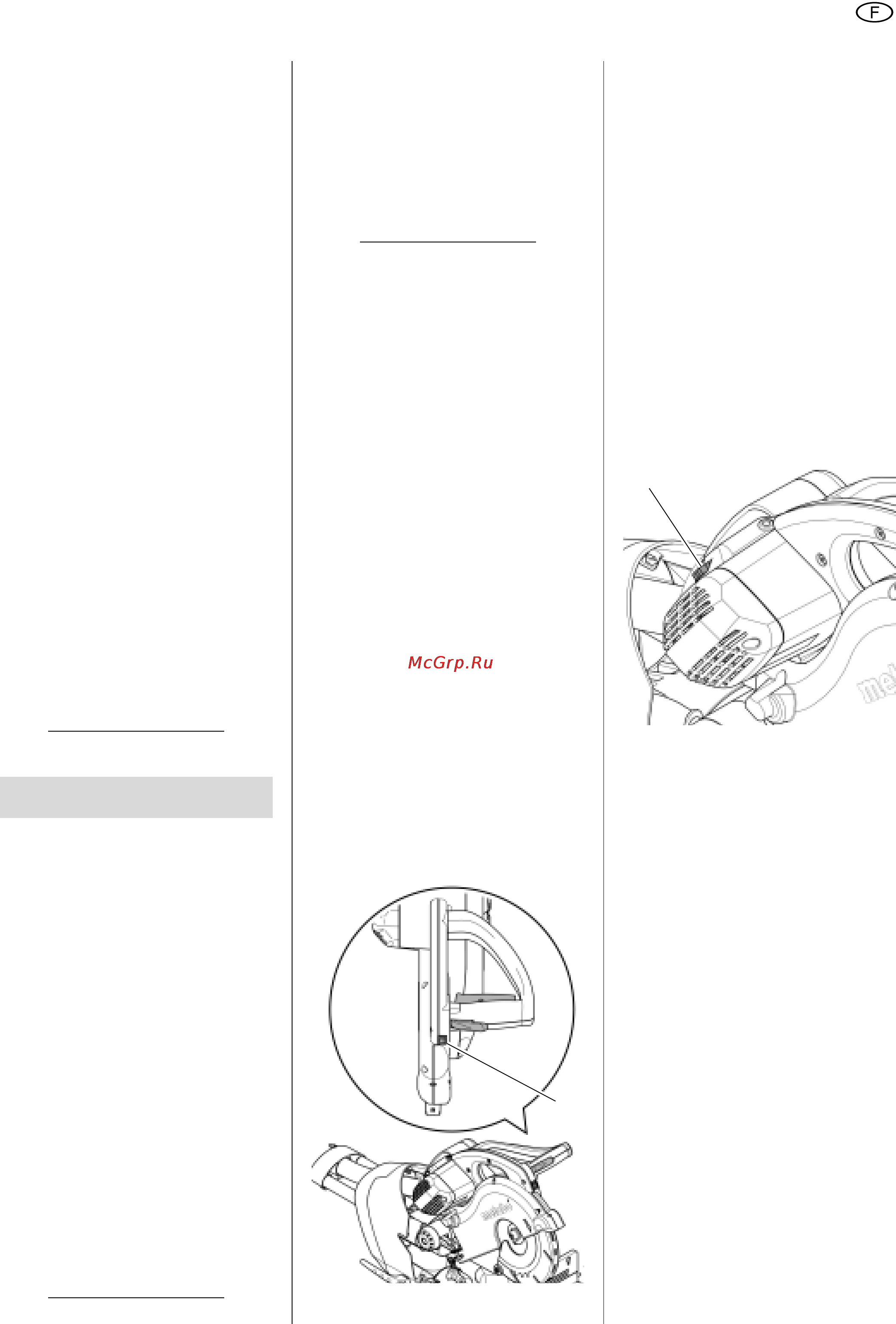 Metabo KGS 216 Plus [47/79] Raccordement au secteur