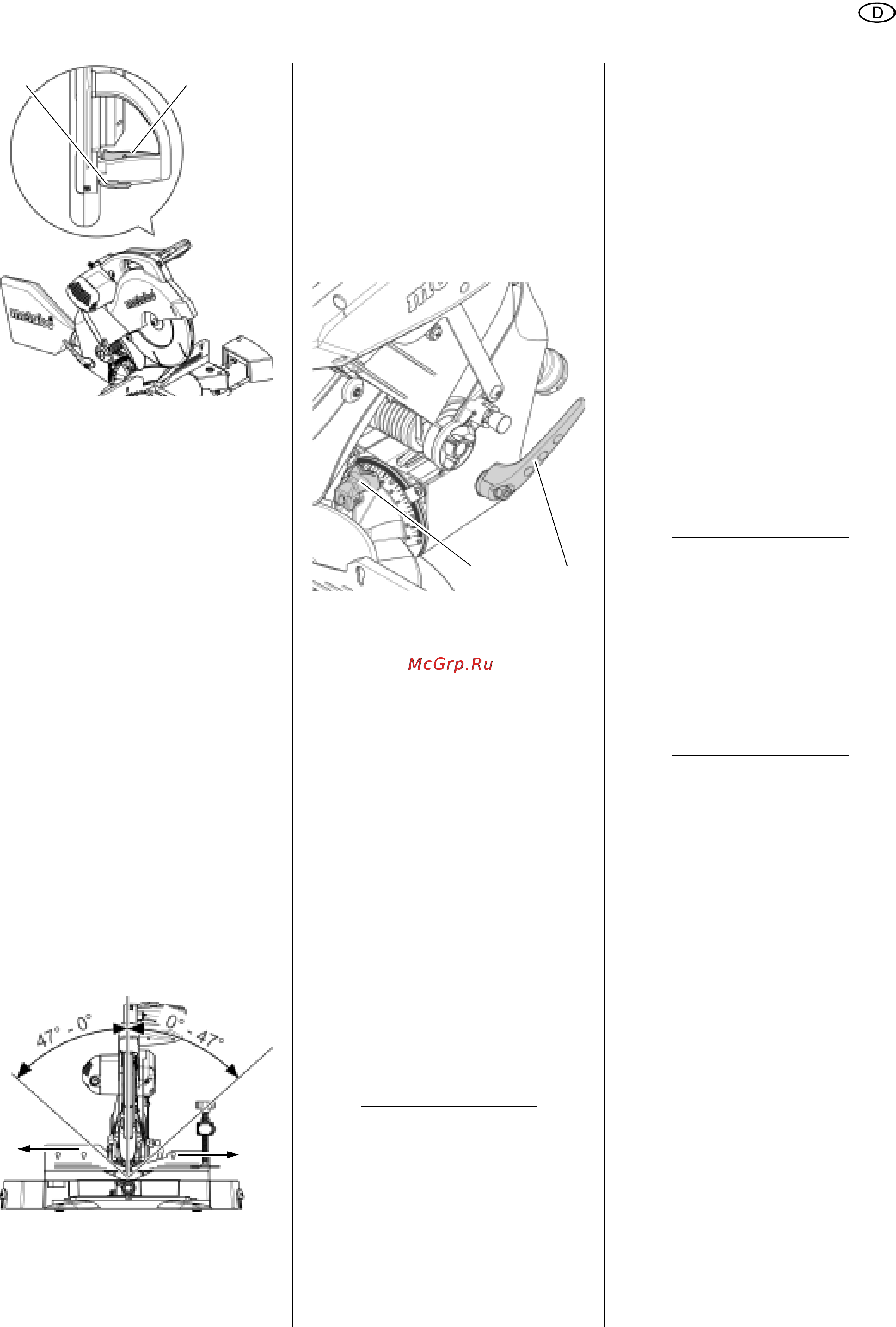 Metabo KS 305 Plus [11/63] Geneigte schnitte