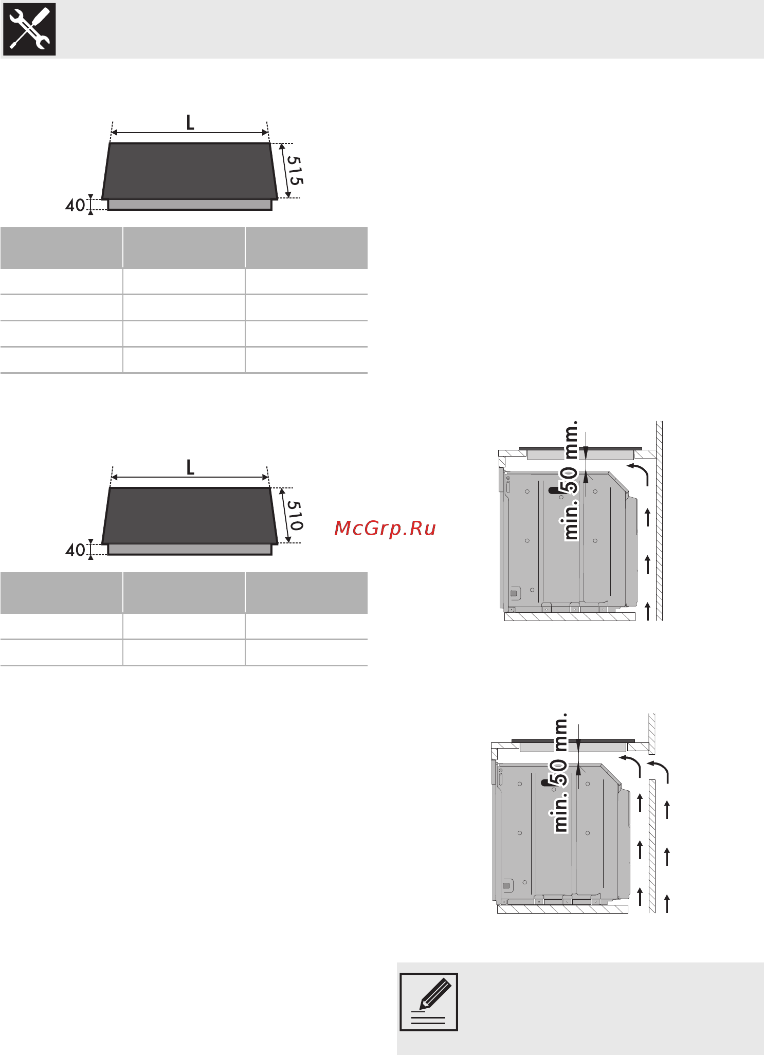 Smeg SE2773TC2 [22/24] Монтаж
