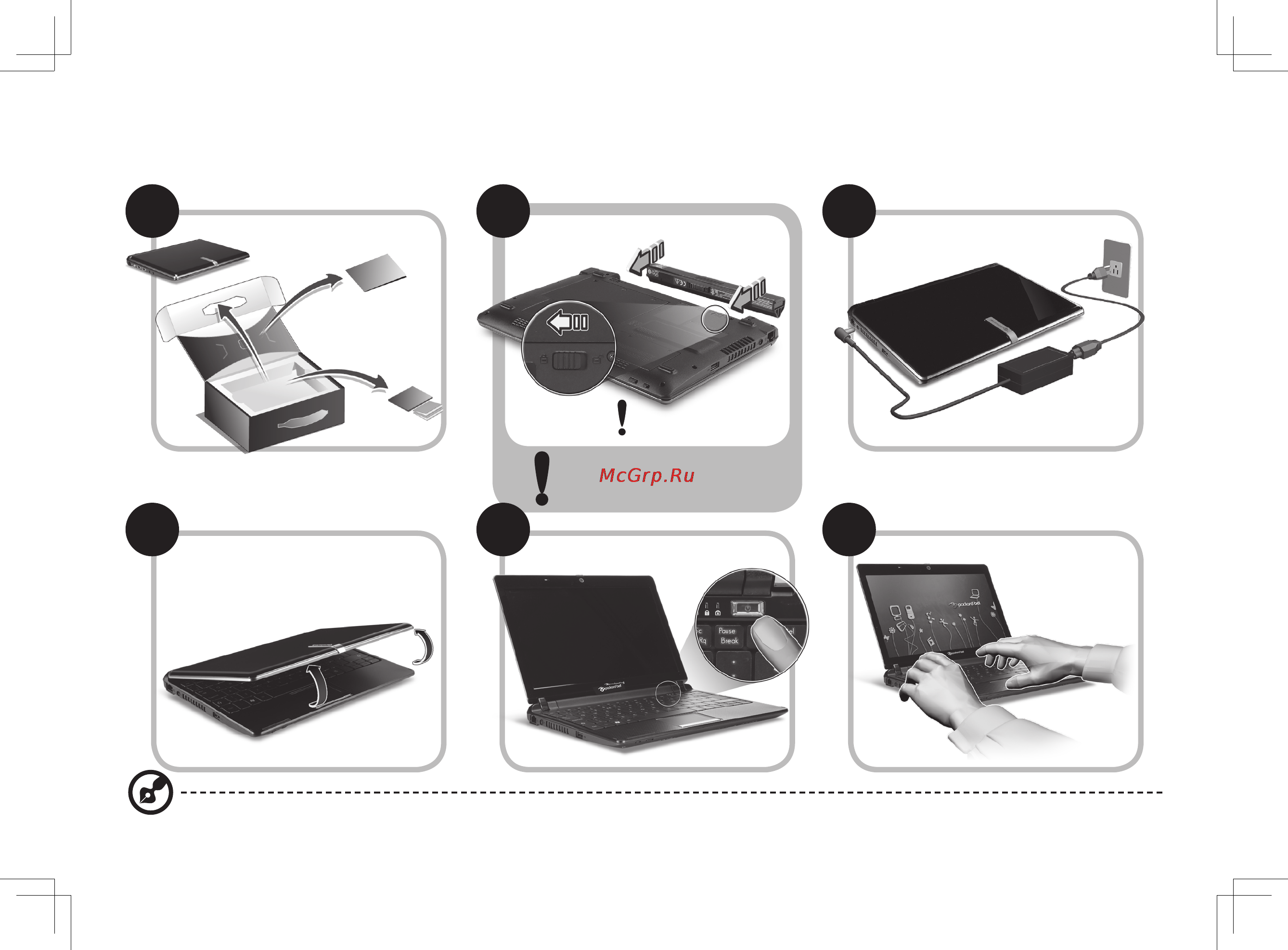 Packard Bell DOT S2.RU/300 Инструкция по эксплуатации онлайн [5/10] 70781