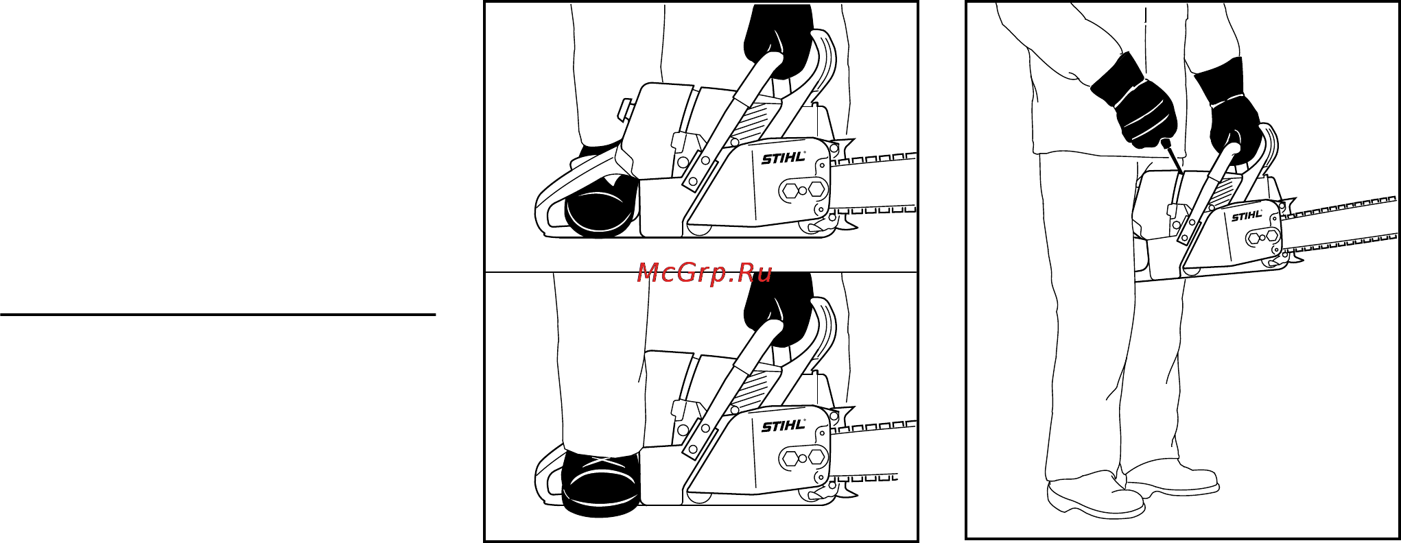 Stihl MS 461 Инструкция по эксплуатации онлайн [30/56] 70790