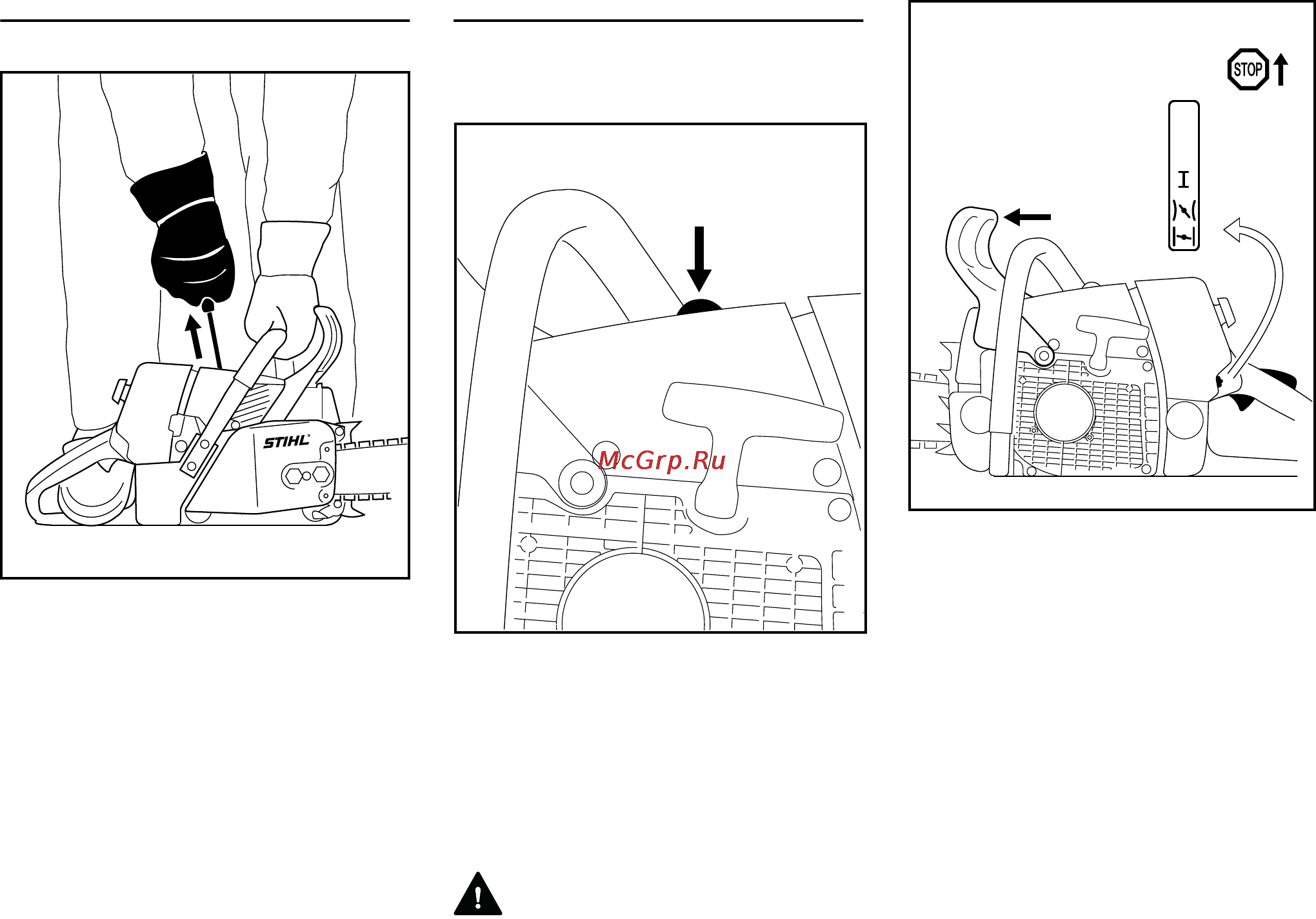 Stihl MS 461 Инструкция по эксплуатации онлайн [31/56] 70790