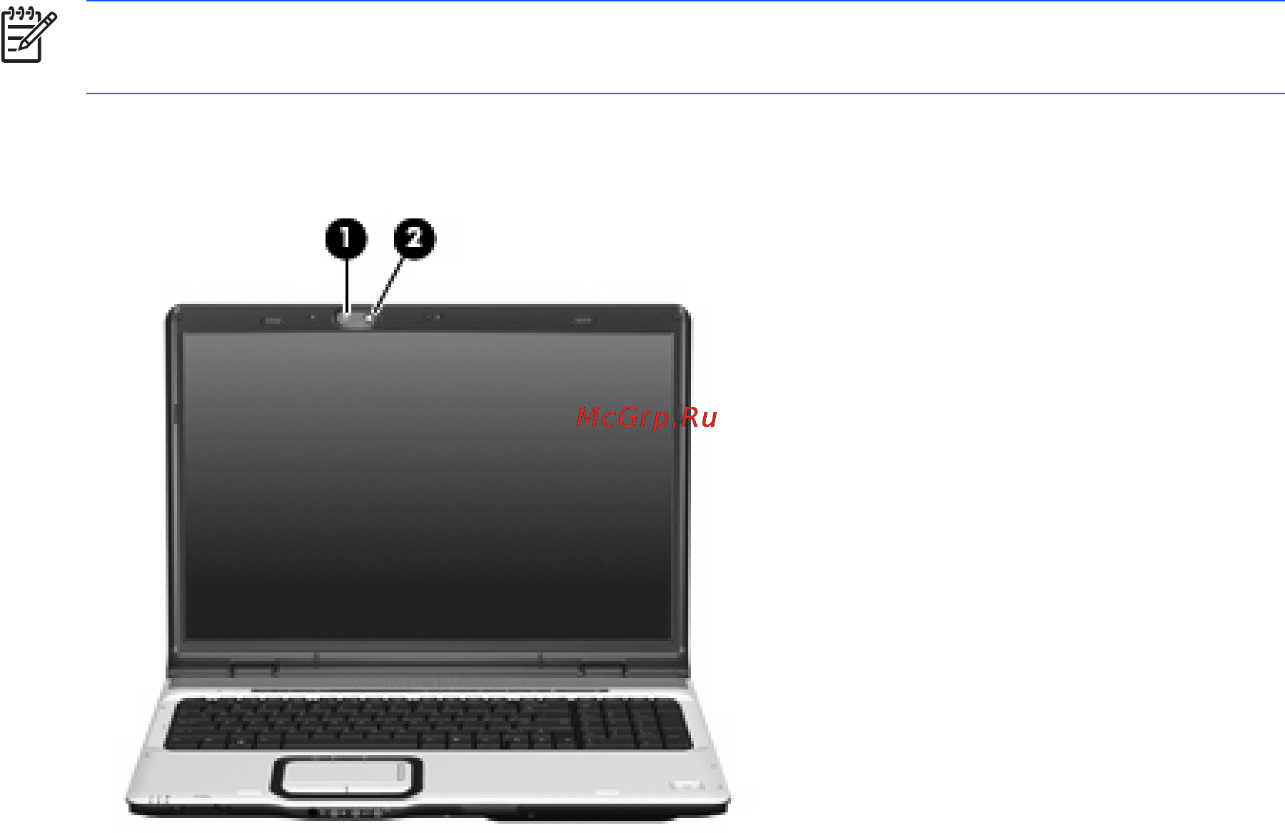HP Pavilion dv 2645 er [201/261] Использование камеры только на некоторых моделях