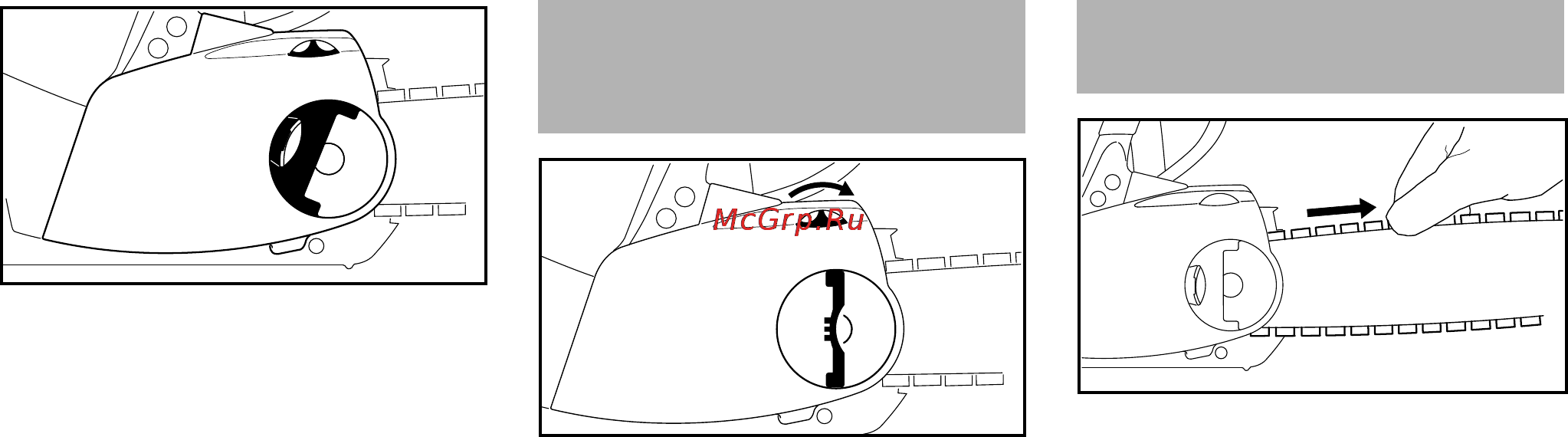 Stihl MSA 160 C-BQ [333/524] Pjovimo grandinės įtempimas greitas grandinės įtempimas
