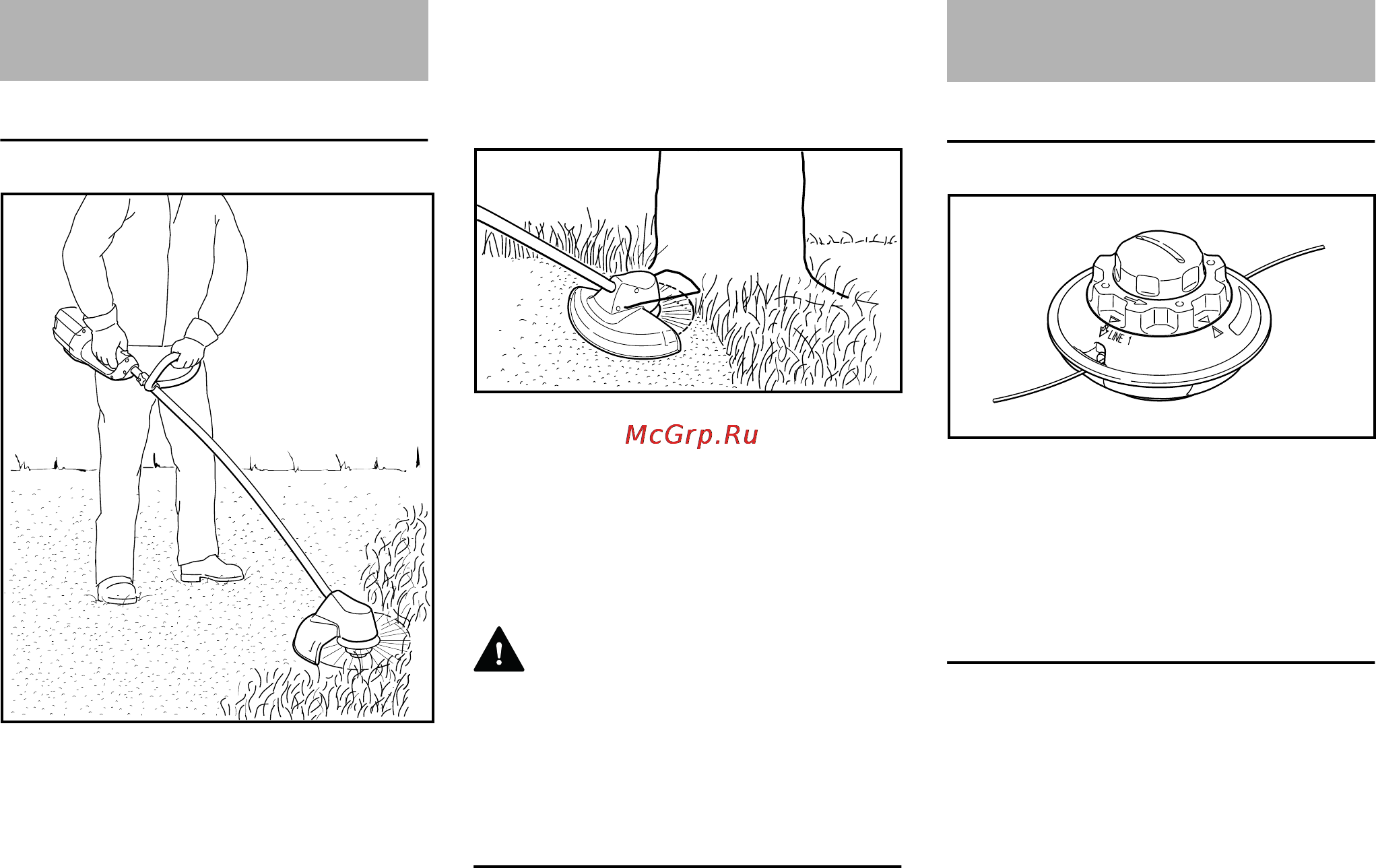 Stihl FSA 65 [261/284] Dovoljene kombinacije rezalnega orodja in zaščite