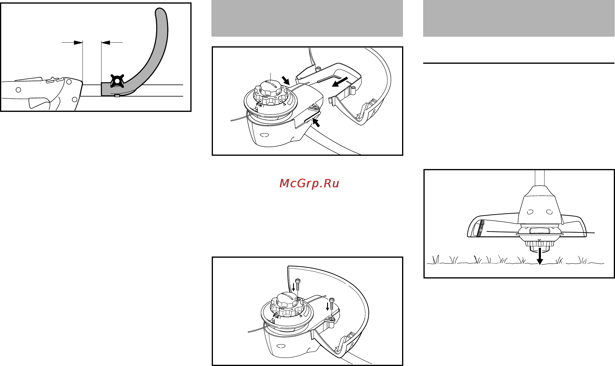 Stihl FSA 85 [94/284] Регулировка косильной струны