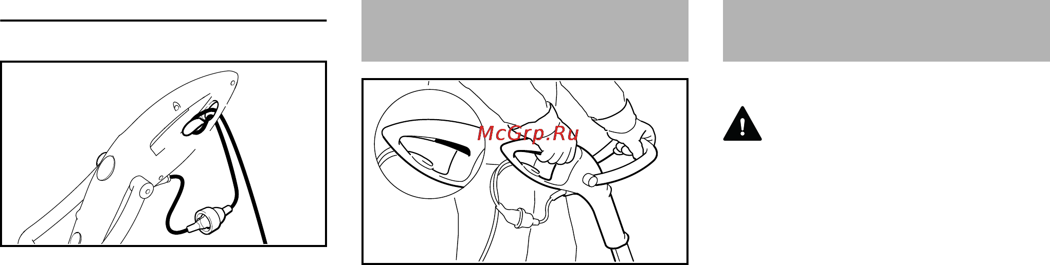 Stihl FSE 31 [170/280] Įrenginio įjungimas