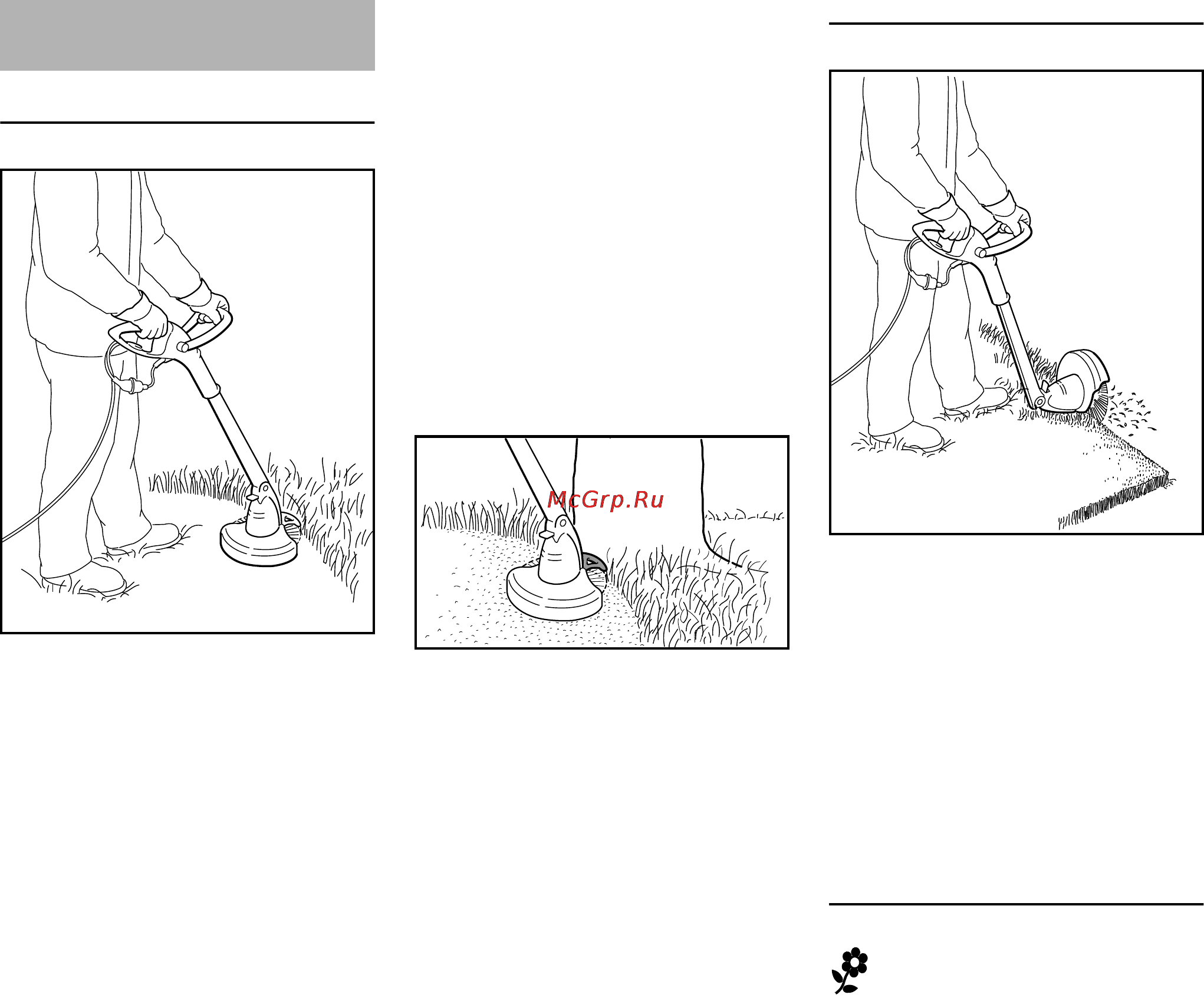 Stihl FSE 31 [206/280] Aplicaţii