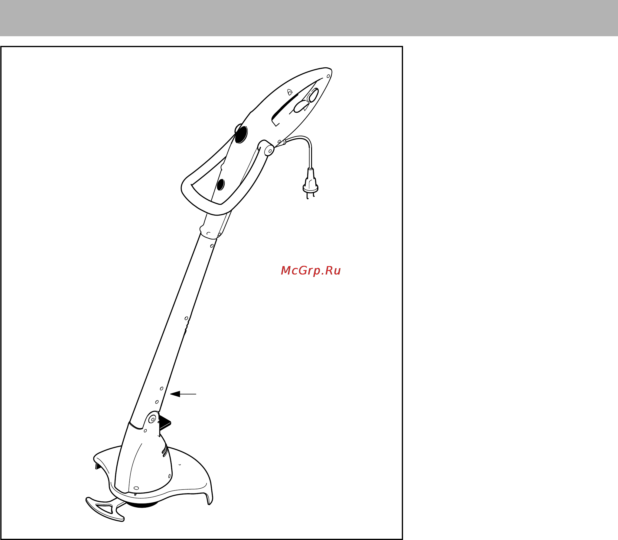 Stihl FSE 31 [97/280] Svarīgākās detaļas