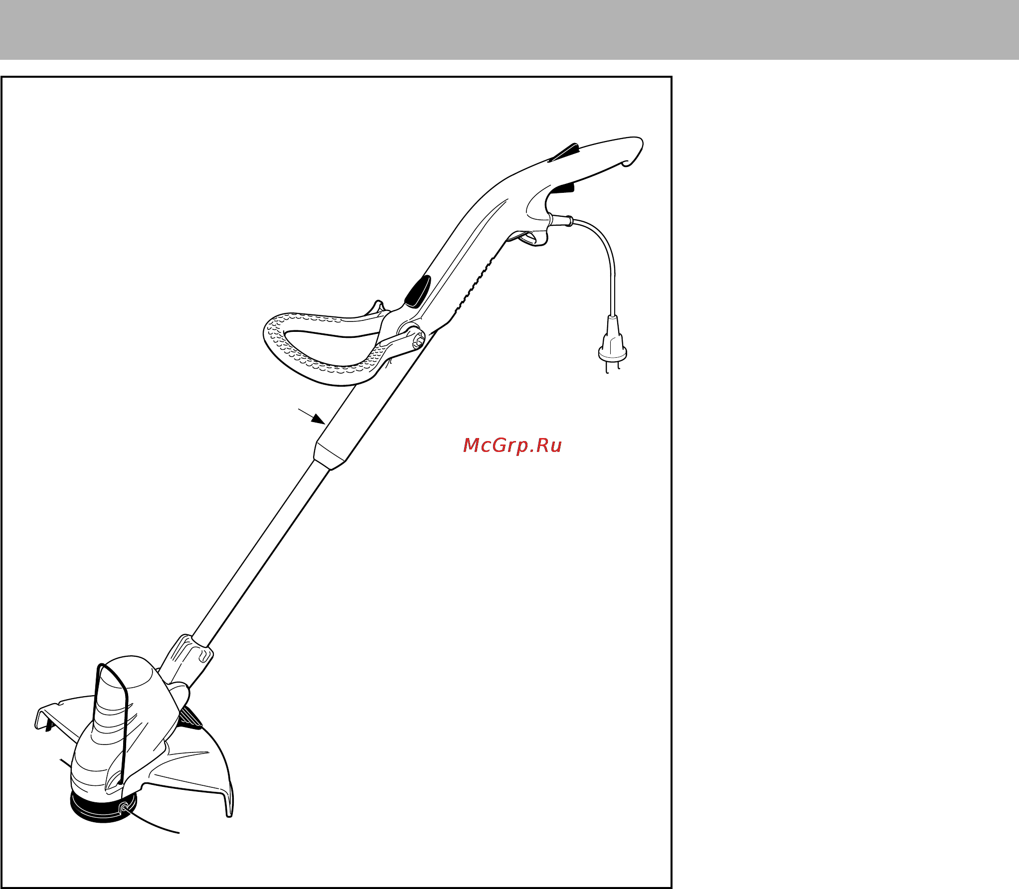 Stihl FSE 52 [163/232] Svarbiausios dalys