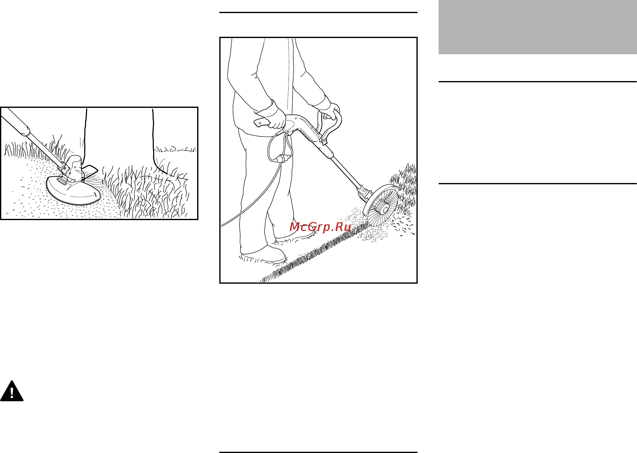 Stihl FSE 52 [196/232] Combinaţii permise de unealtă tăietoare şi apărătoare