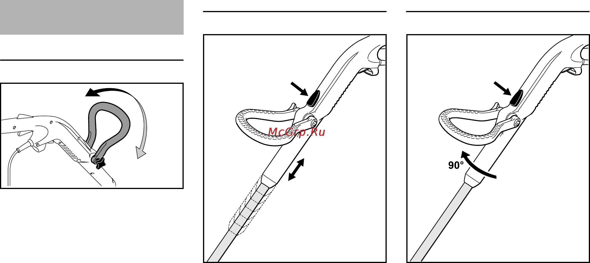 Stihl FSE 52 [198/232] Reglarea mânerelor