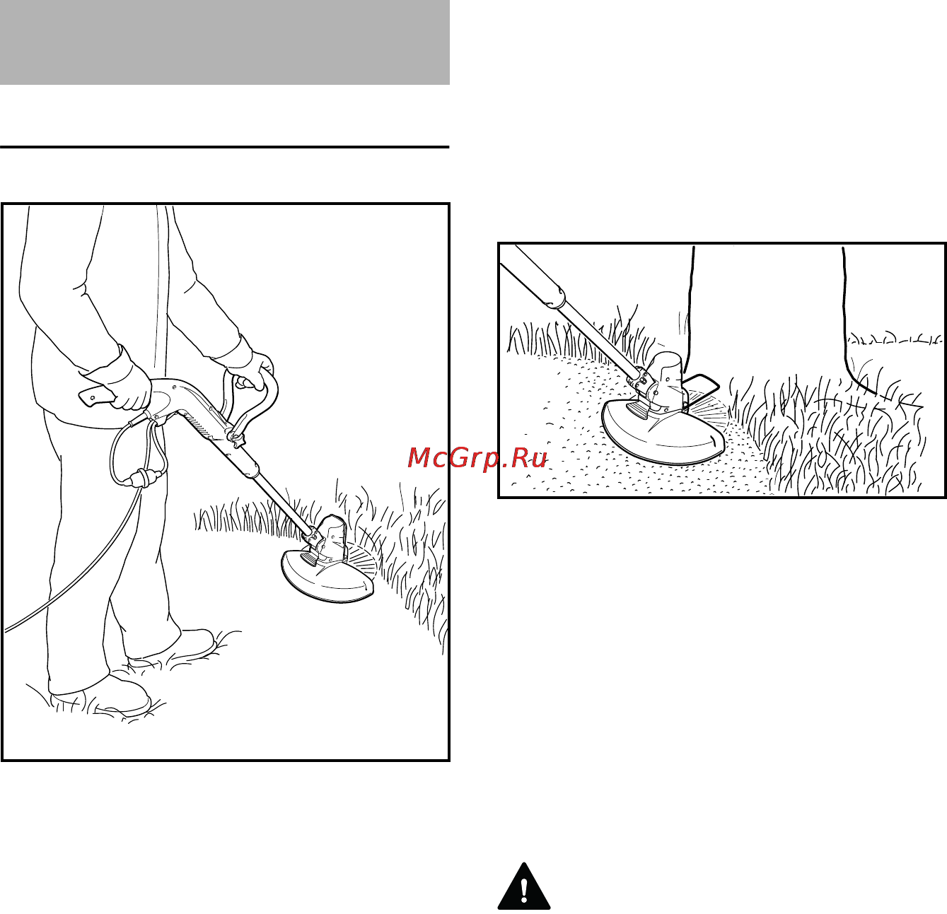 Stihl FSE 52 [30/232] Použití