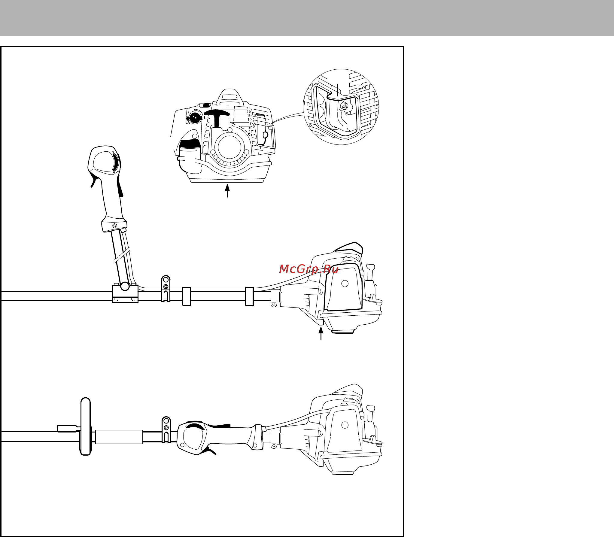 Stihl FS 94 RC-E [42/48] Важные комплектующие