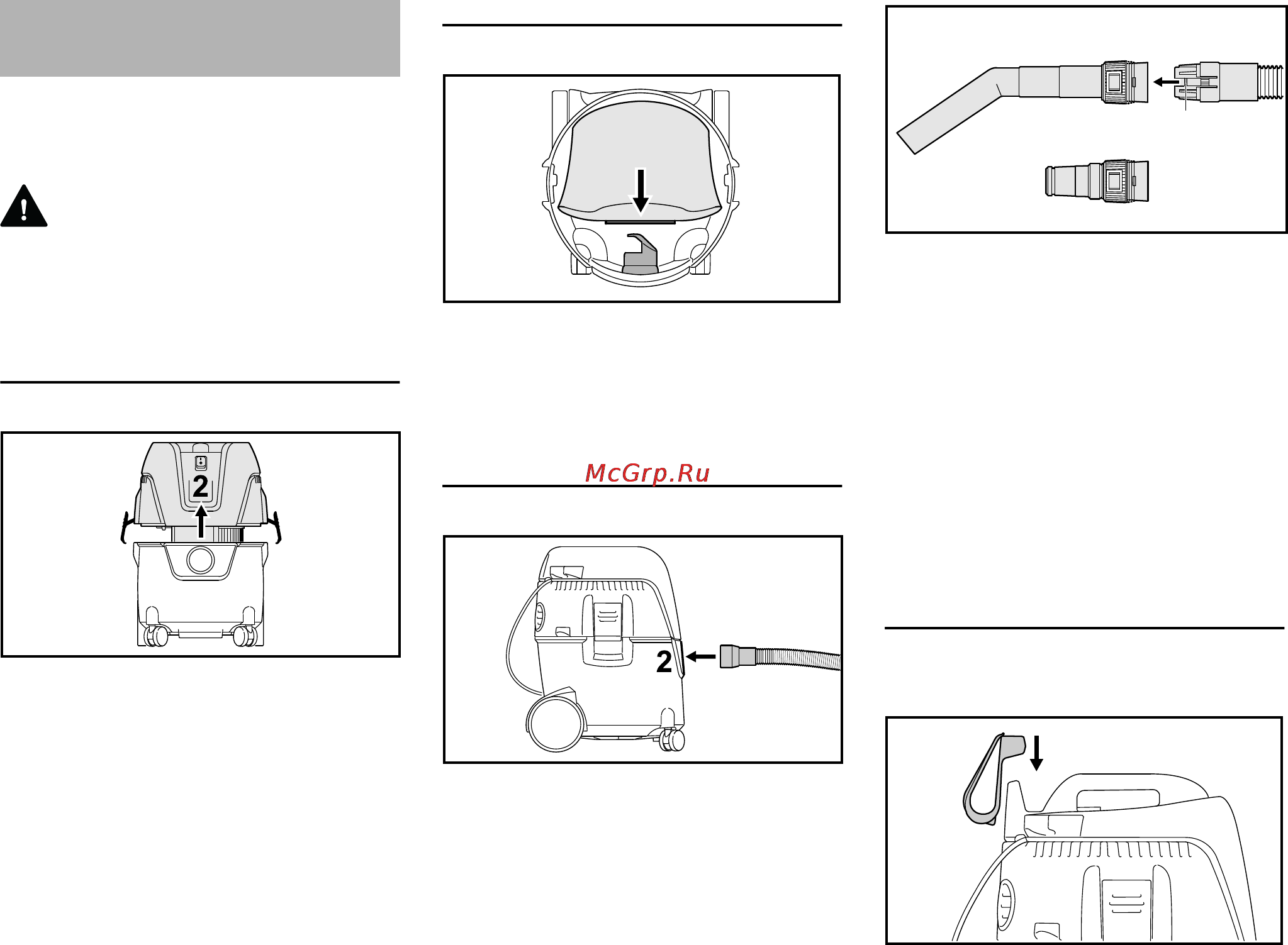 Stihl SE 62 E [144/492] Completamento dell apparecchiatura