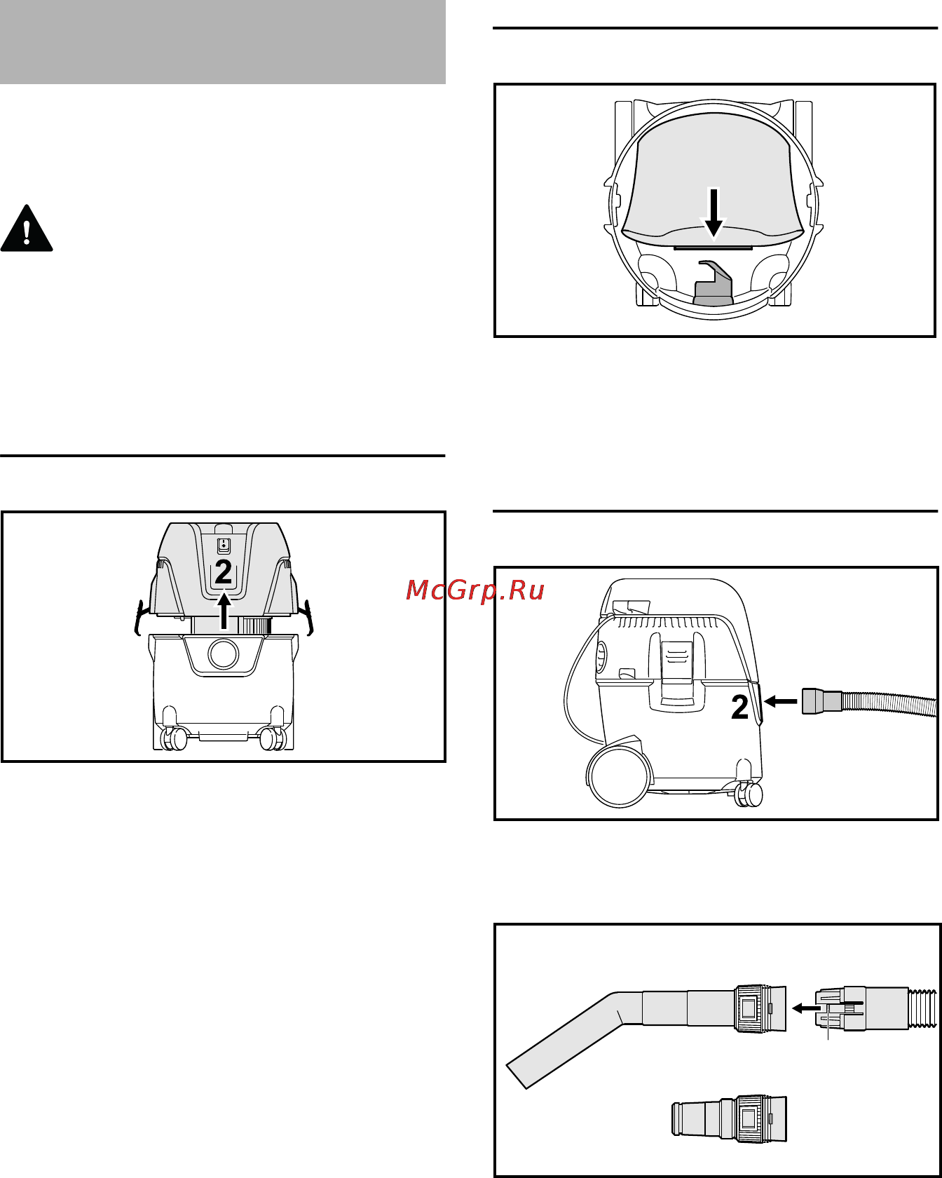 Stihl SE 62 E [278/492] Apparaat completeren