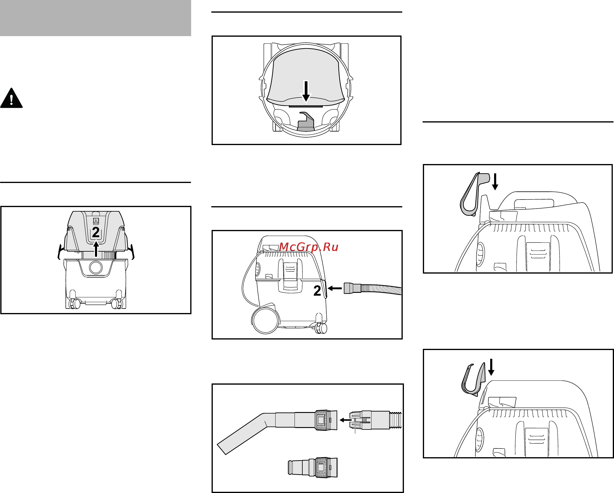 Stihl SE 62 E [28/492] Assembling the unit