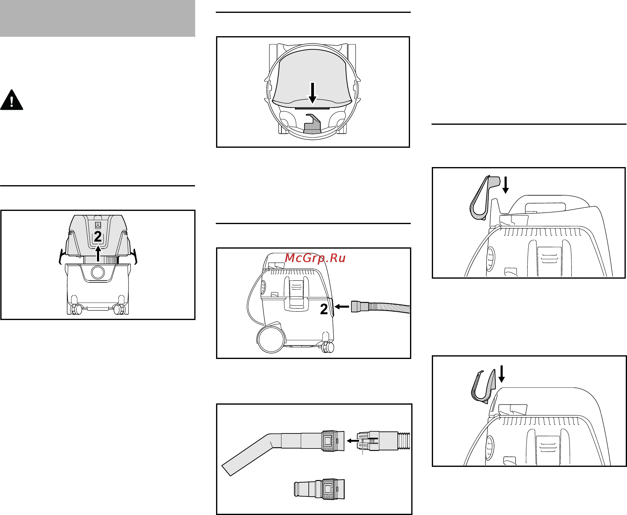 Stihl SE 62 [8/492] Gerät komplettieren
