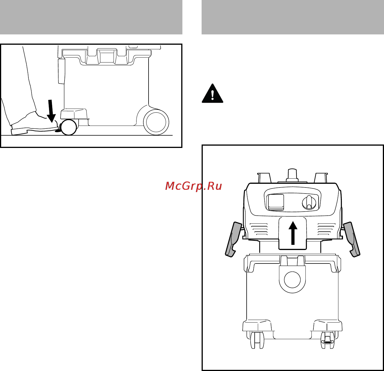 Stihl SE 122 E [128/368] Fastlåsning af maskinen