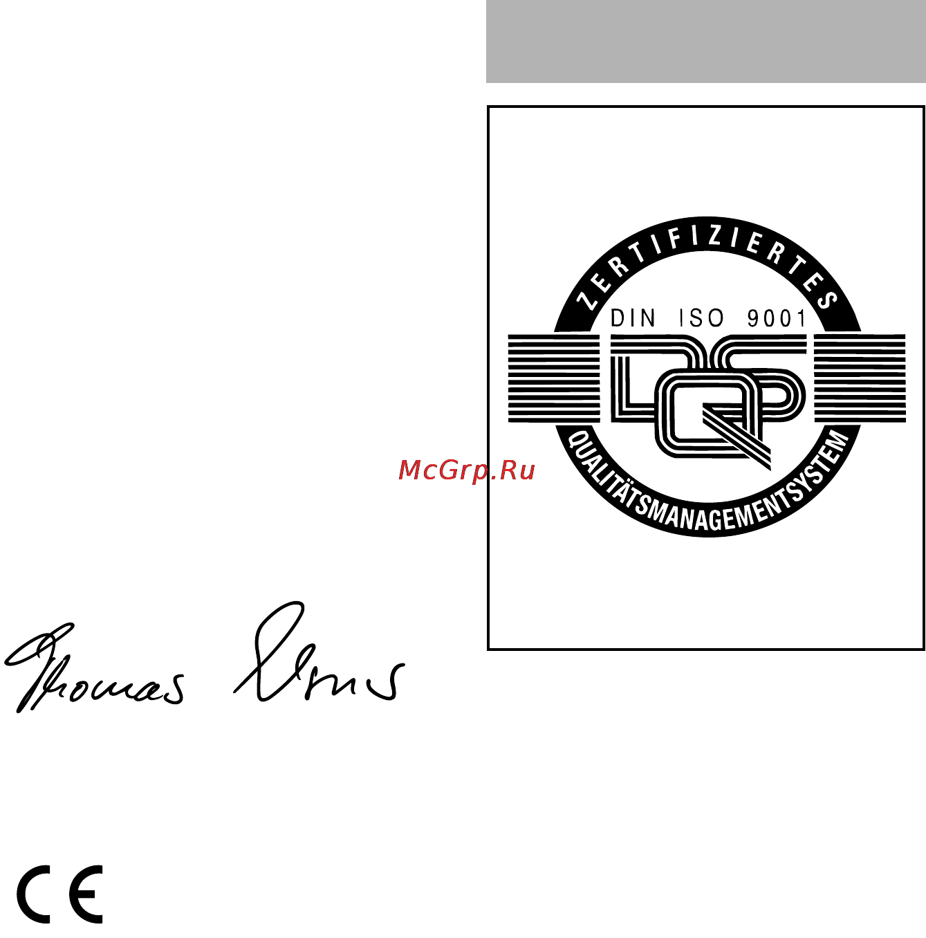 Stihl KGA 770 [87/472] Certificat de qualité