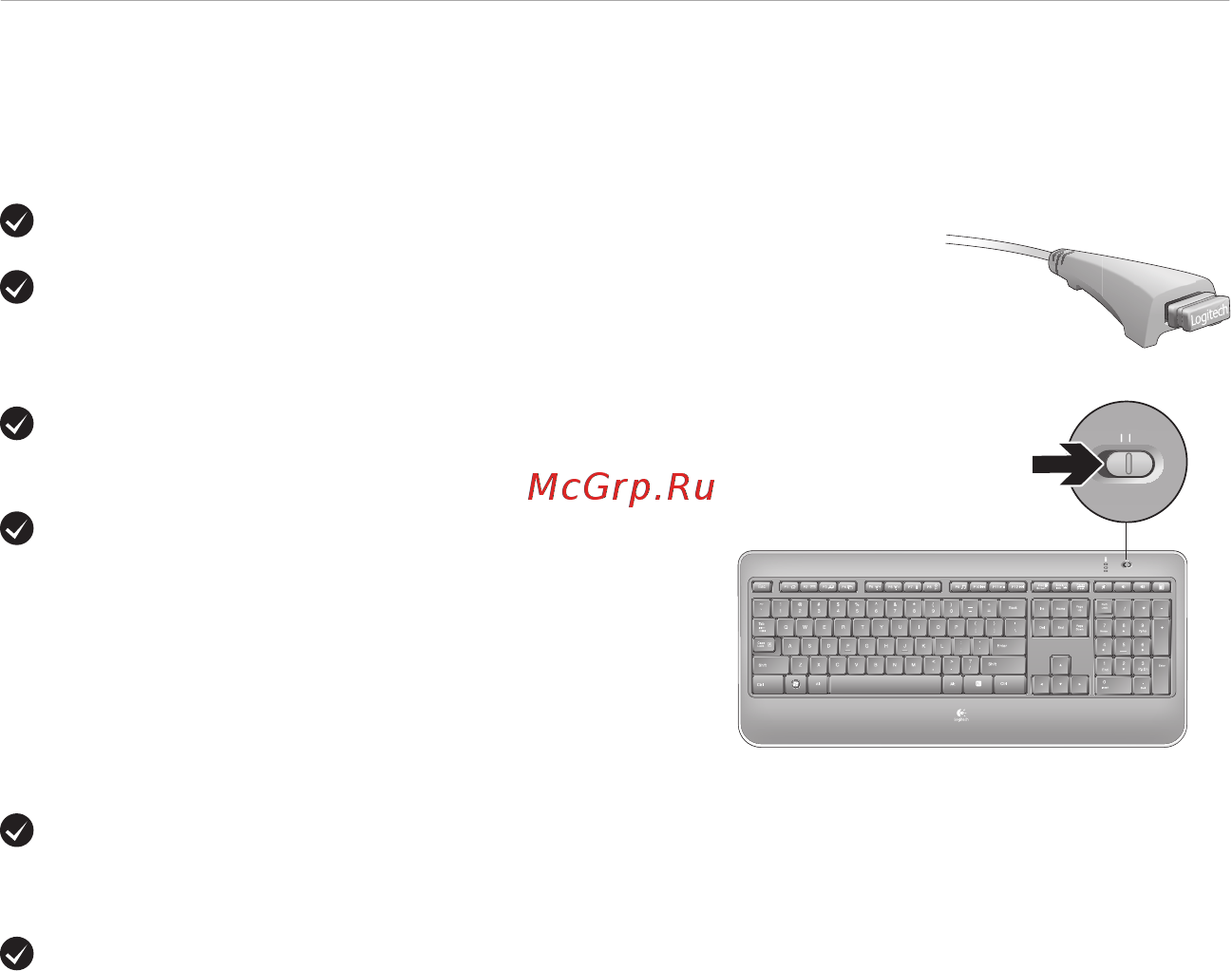 Logitech K800 [74/102] Pomoč pri namestitvi