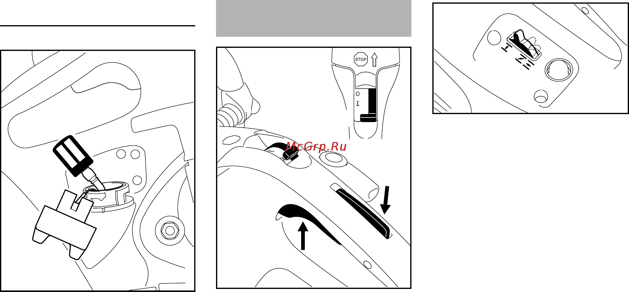 Stihl TS 420 [33/52] Пуск остановка мотора