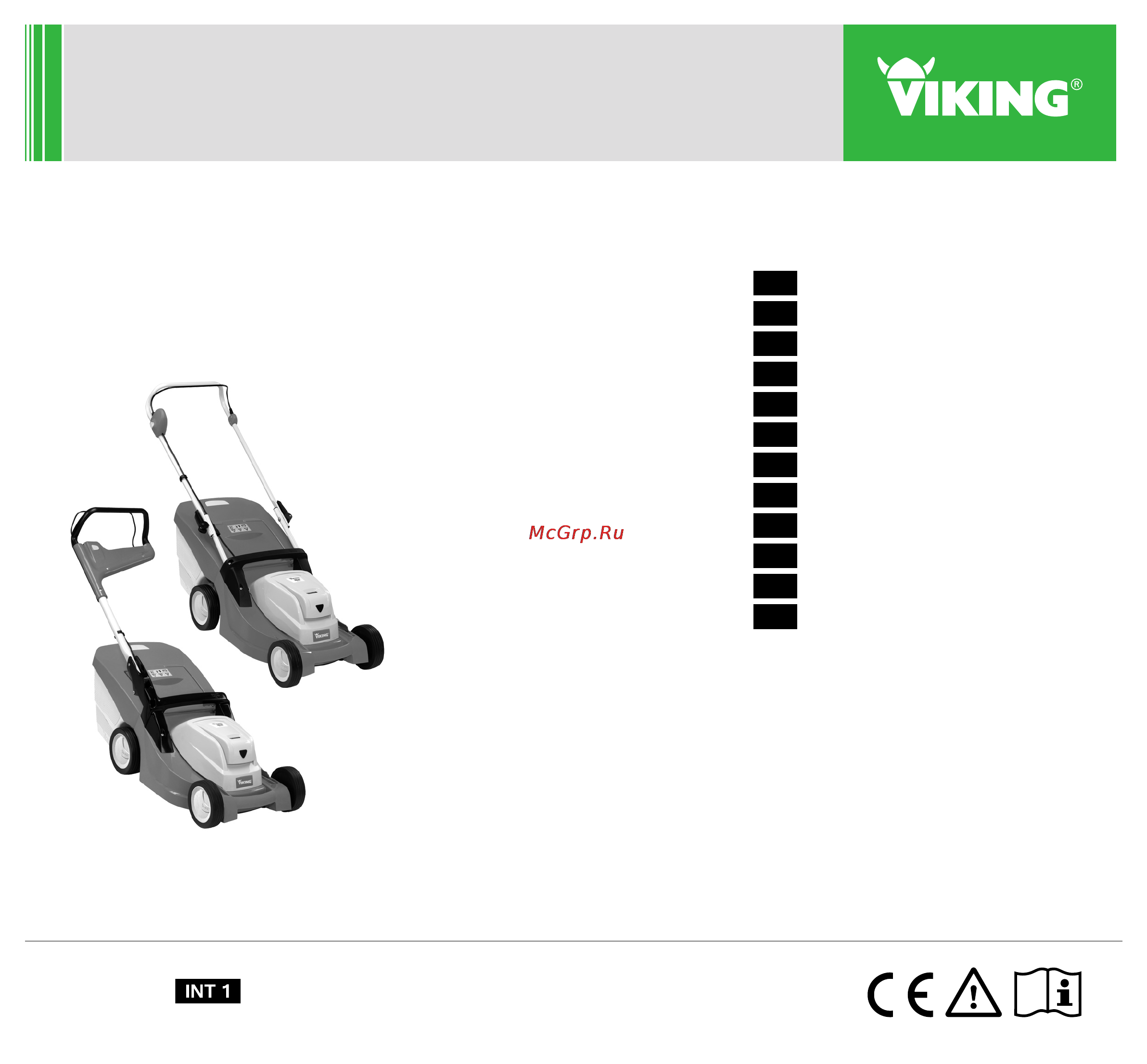 Viking MA 443 Инструкция по эксплуатации онлайн