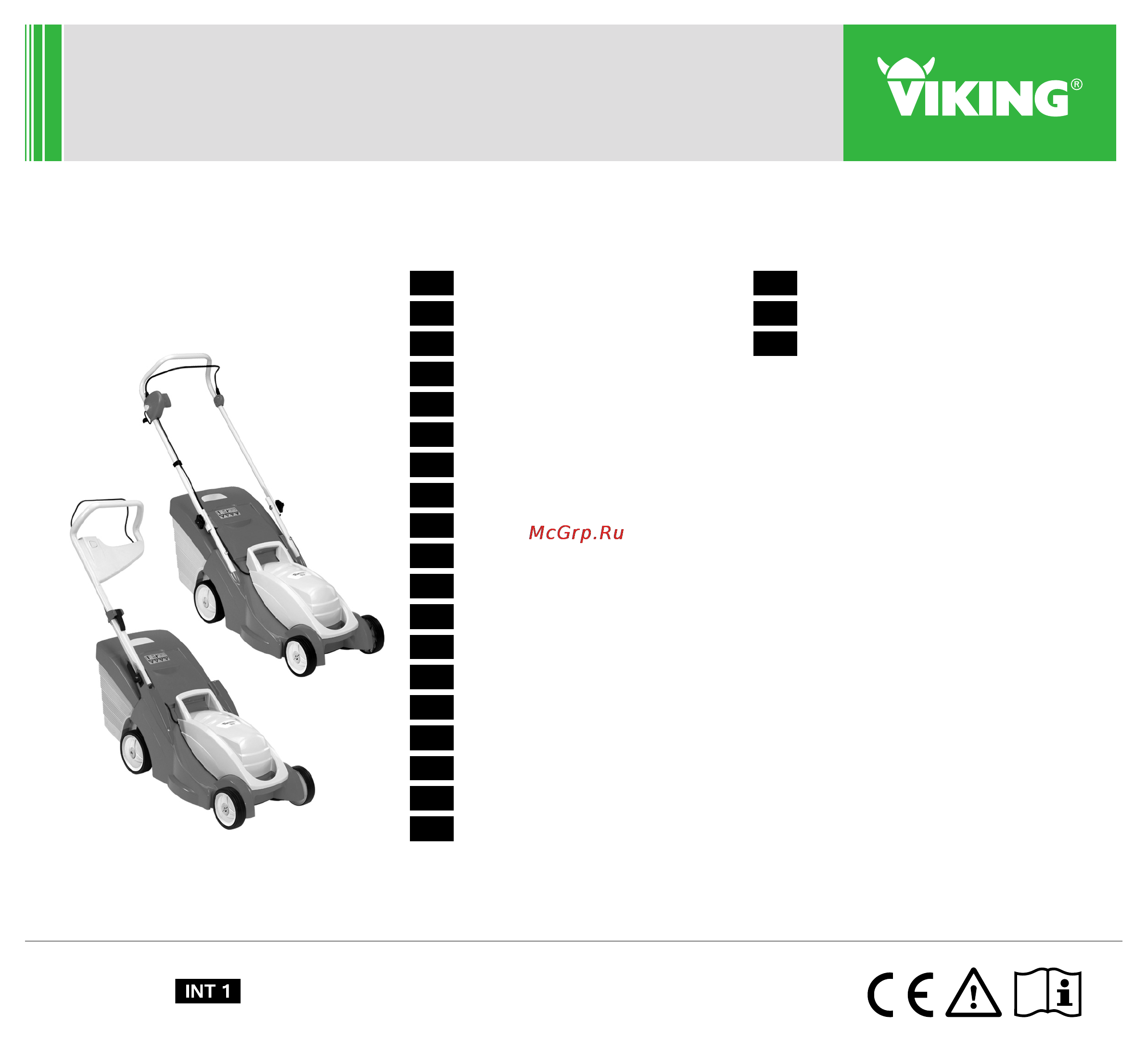 Viking ME 339 Инструкция по эксплуатации онлайн