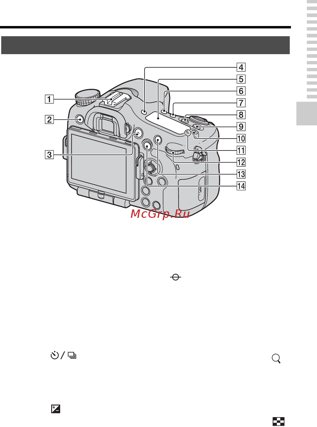Sony SLT-A77Q+1650 [297/546] Верхній бік