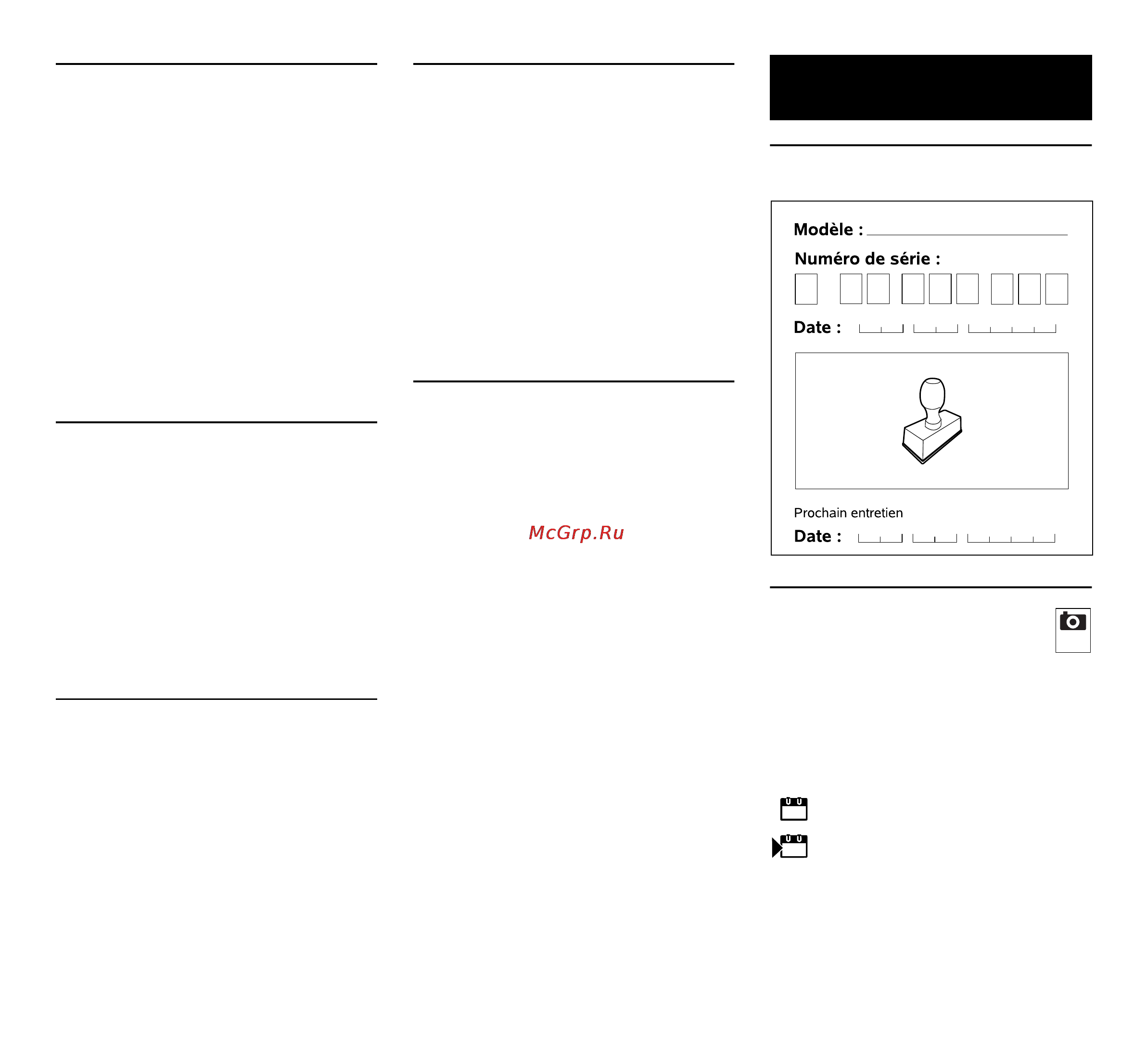 Viking ME 443 C [76/284] Feuille d entretien